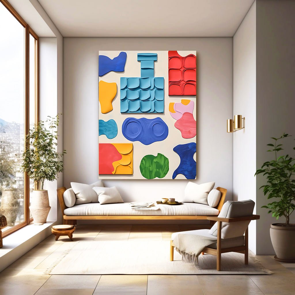 Abstract Painting "Textura de Diversidad” - nukeart