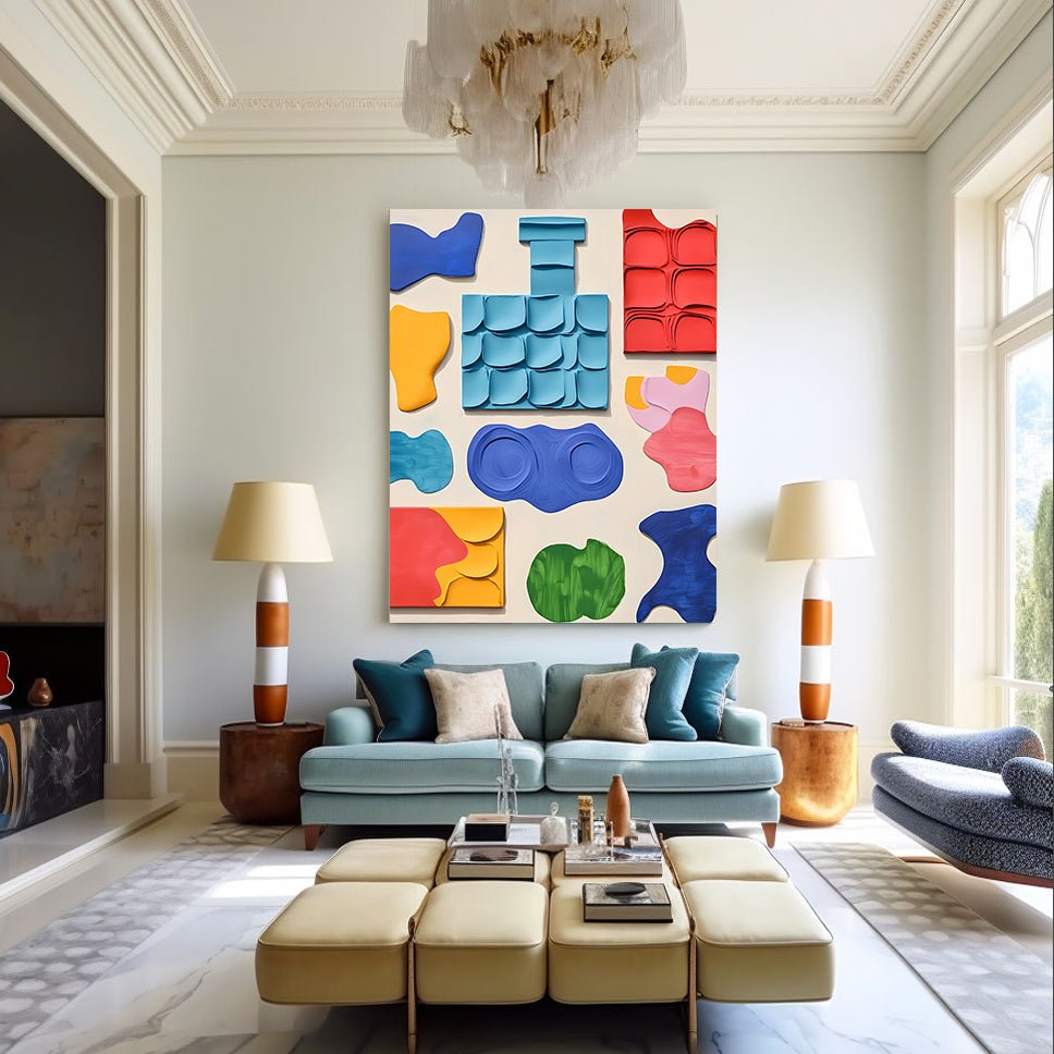 Abstract Painting "Textura de Diversidad” - nukeart