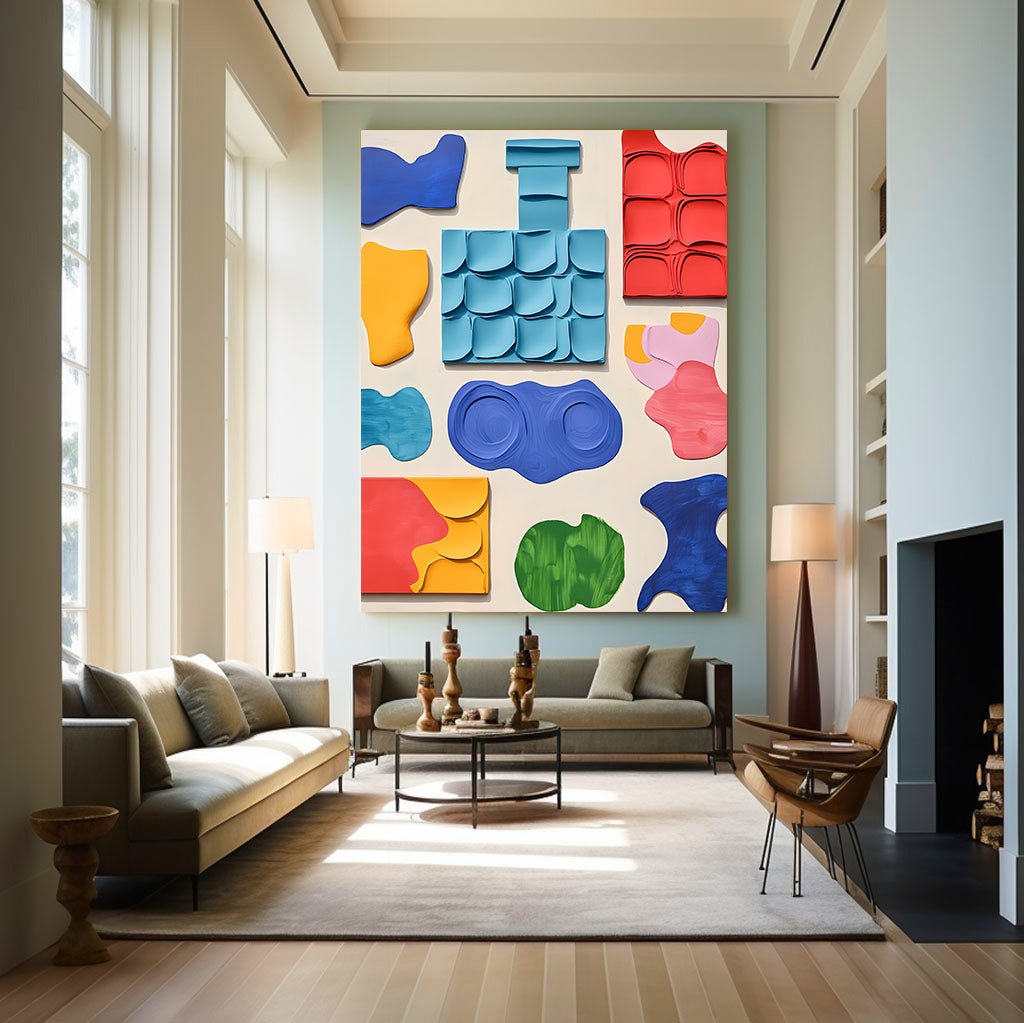 Abstract Painting "Textura de Diversidad” - nukeart
