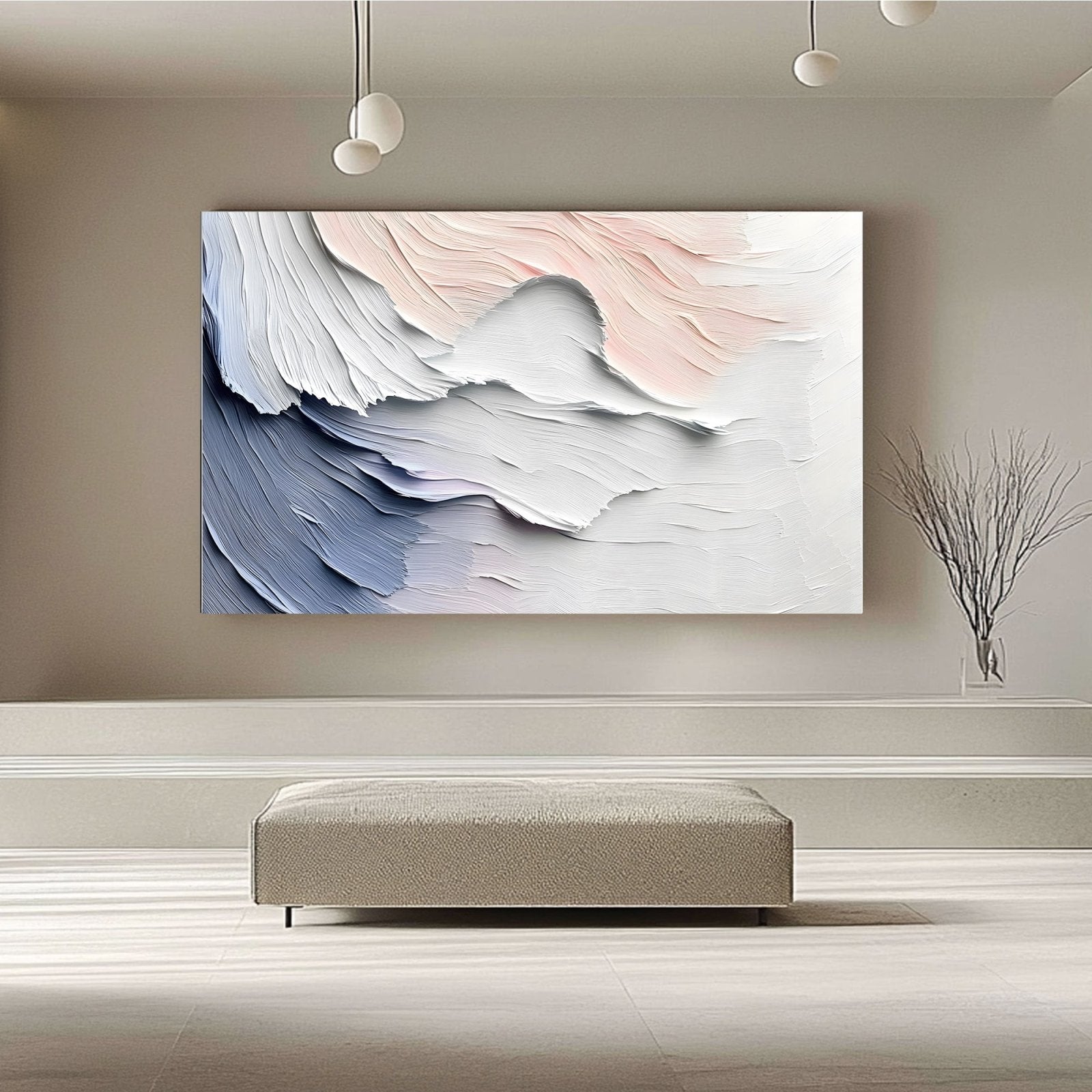 Abstract Painting "Textura de Emociones" - nukeart
