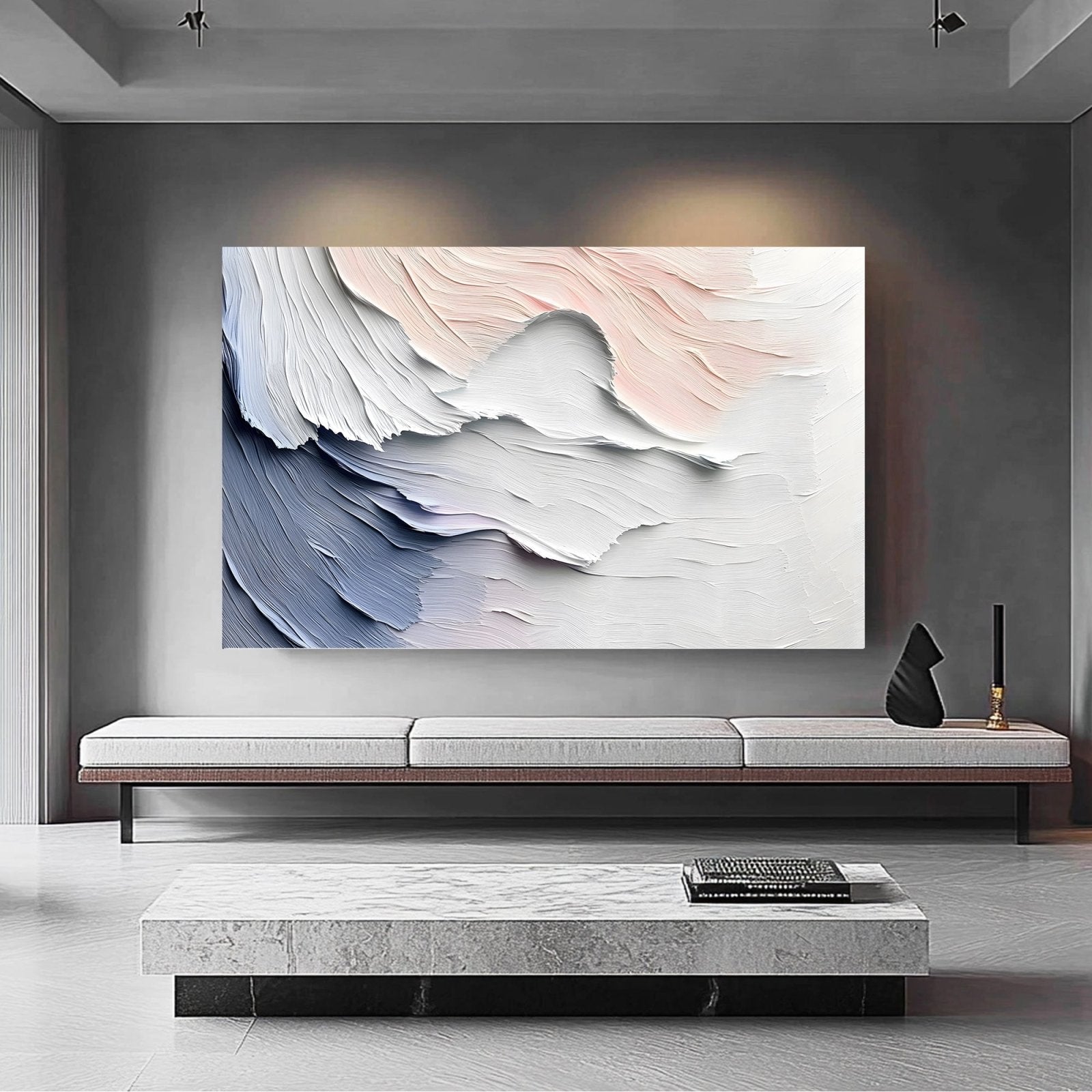 Abstract Painting "Textura de Emociones" - nukeart