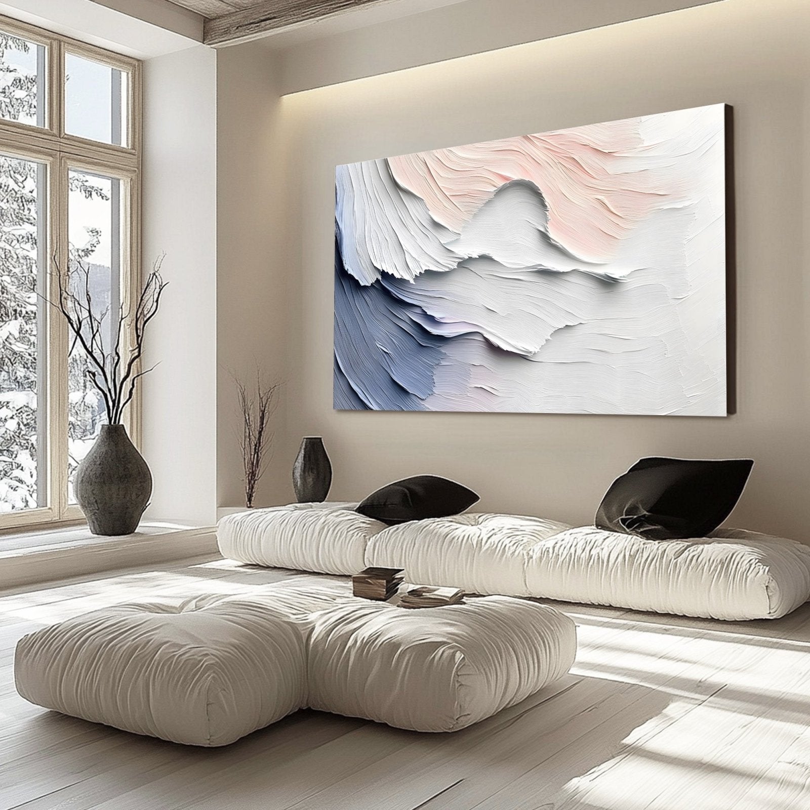 Abstract Painting "Textura de Emociones" - nukeart