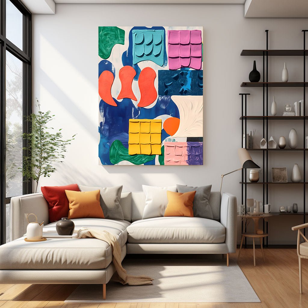 Abstract Painting "Textura de Sueños” - nukeart