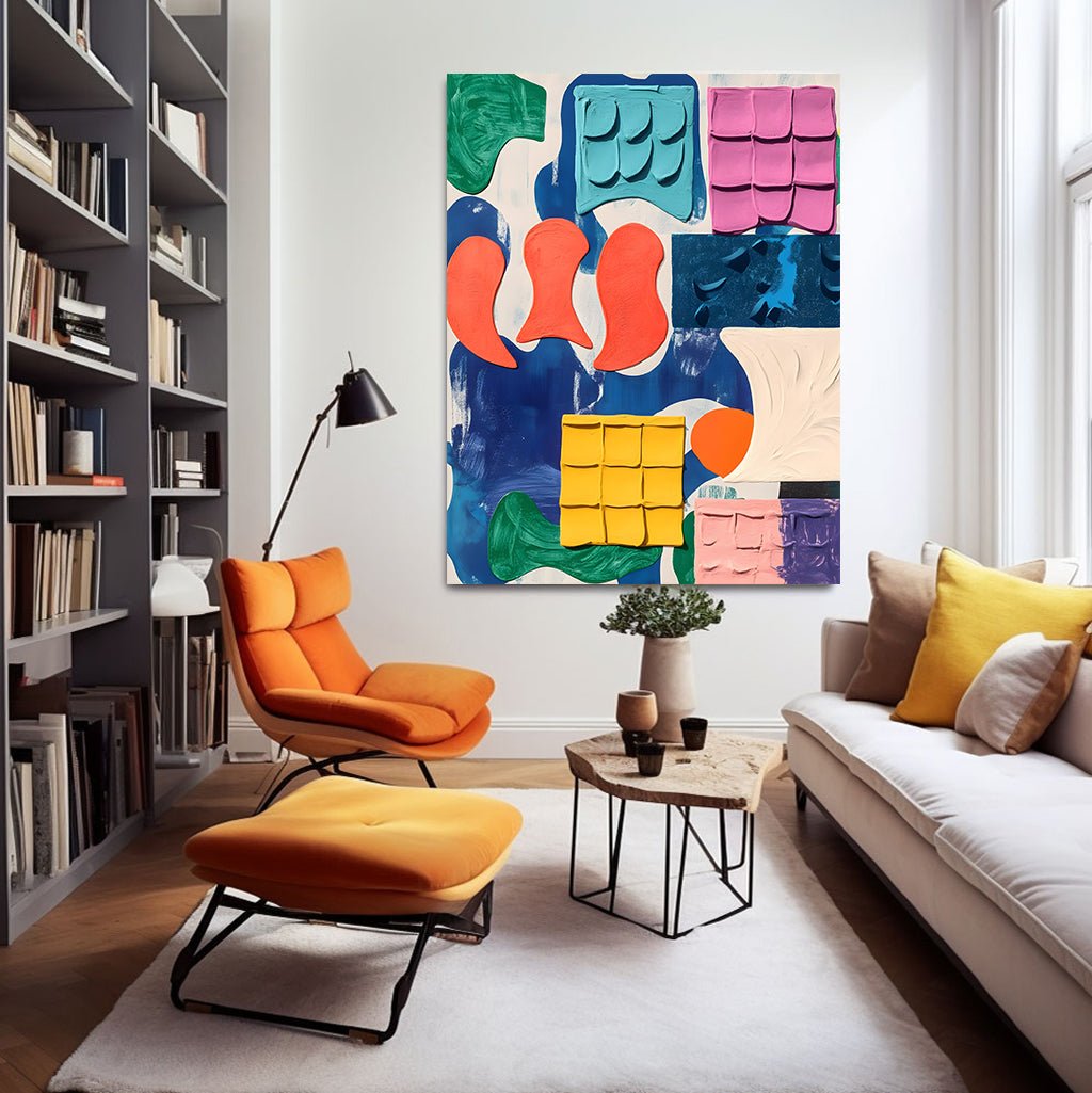 Abstract Painting "Textura de Sueños” - nukeart