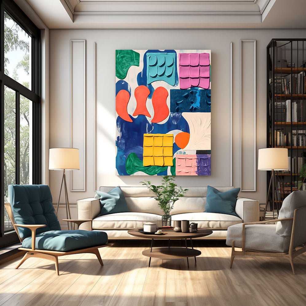 Abstract Painting "Textura de Sueños” - nukeart