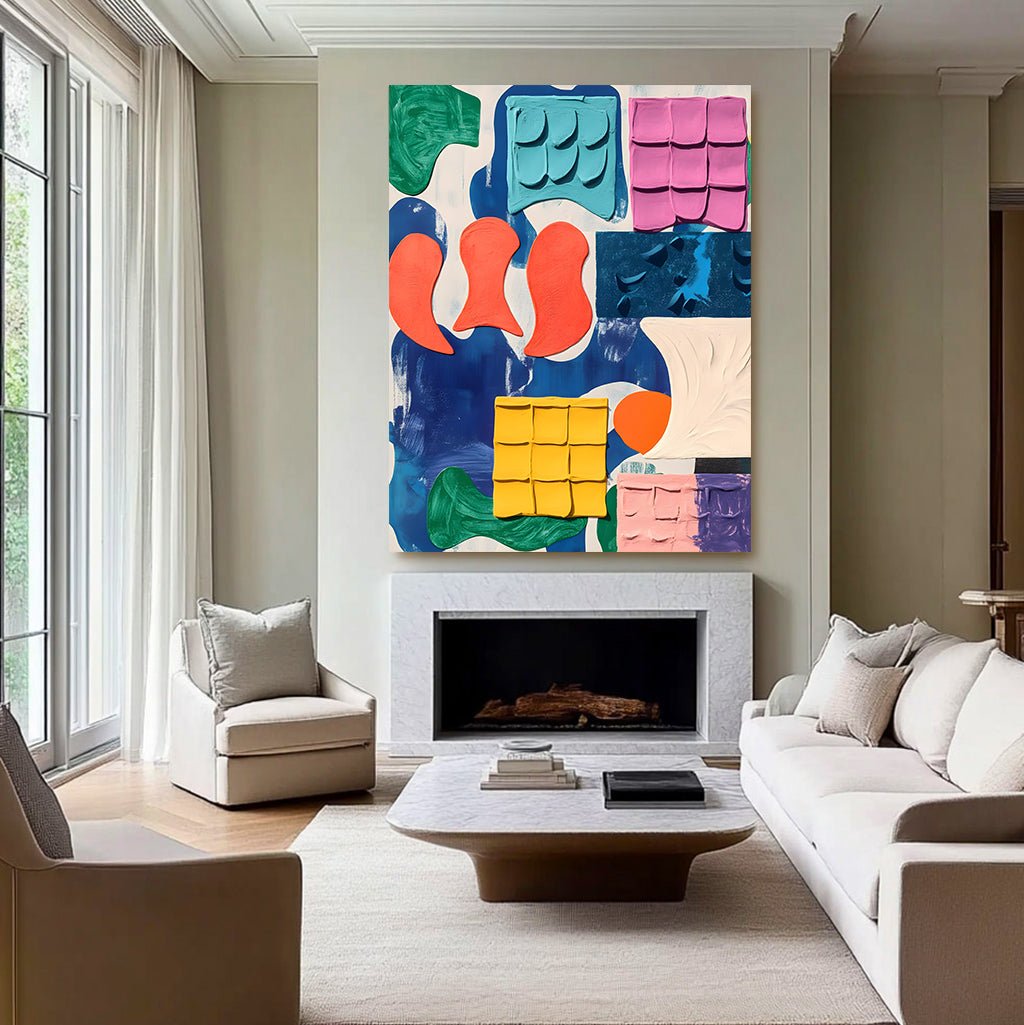 Abstract Painting "Textura de Sueños” - nukeart
