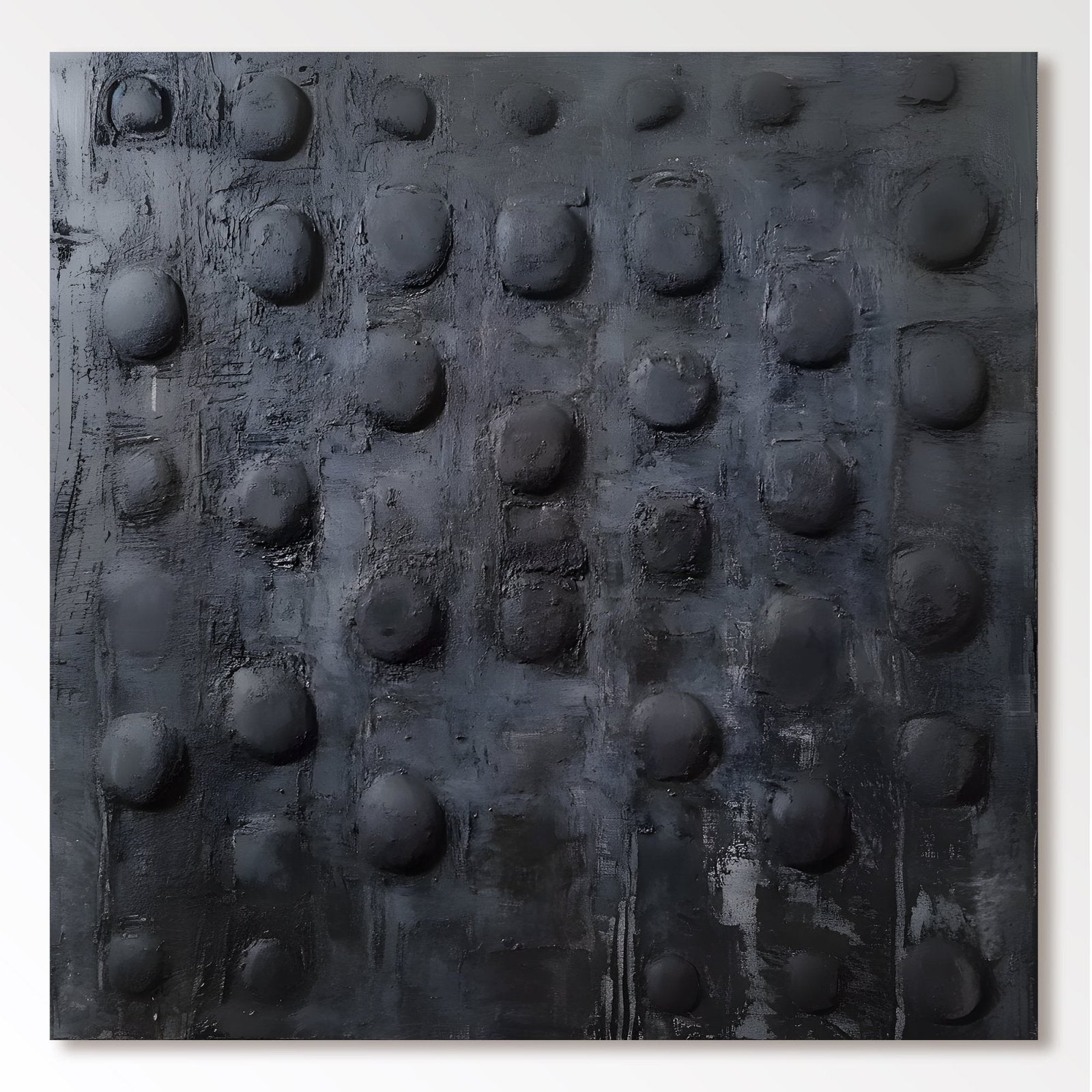Abstract Painting "Textura Oscura” - nukeart