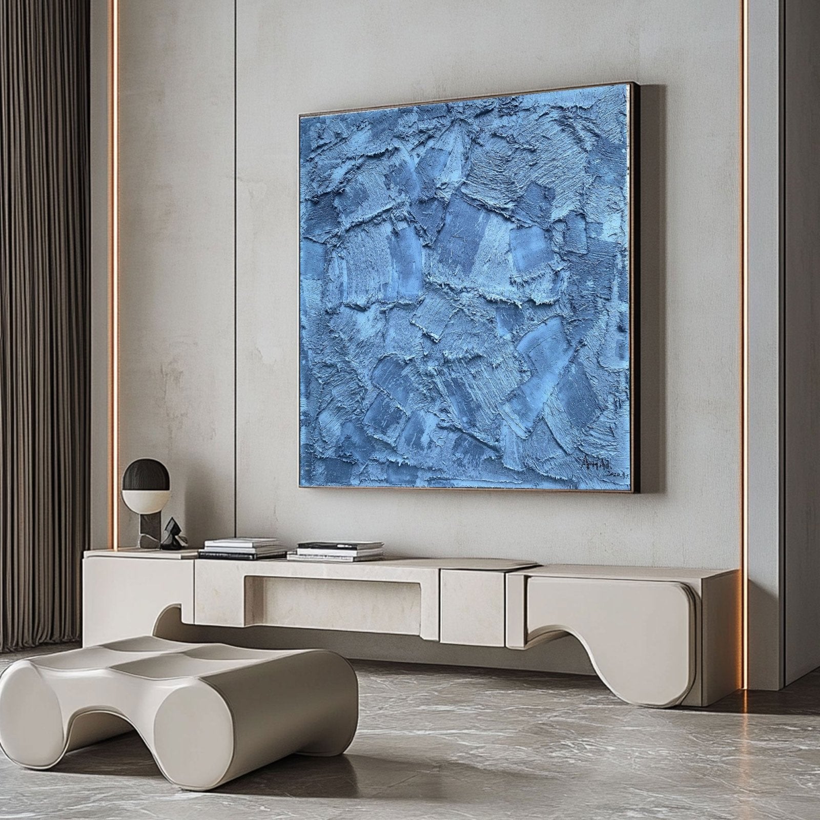 Abstract Painting "Textura Profunda” - nukeart
