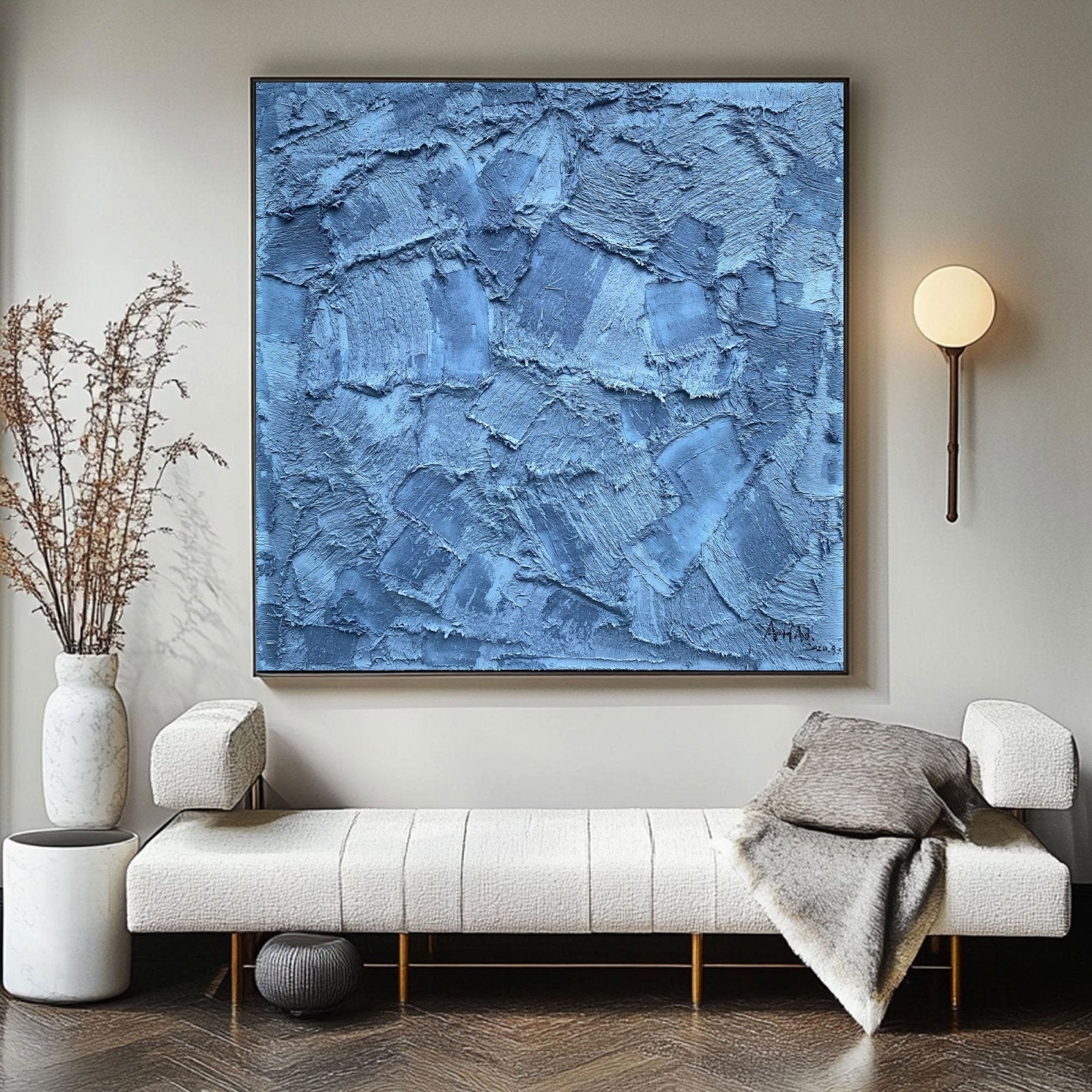 Abstract Painting "Textura Profunda” - nukeart