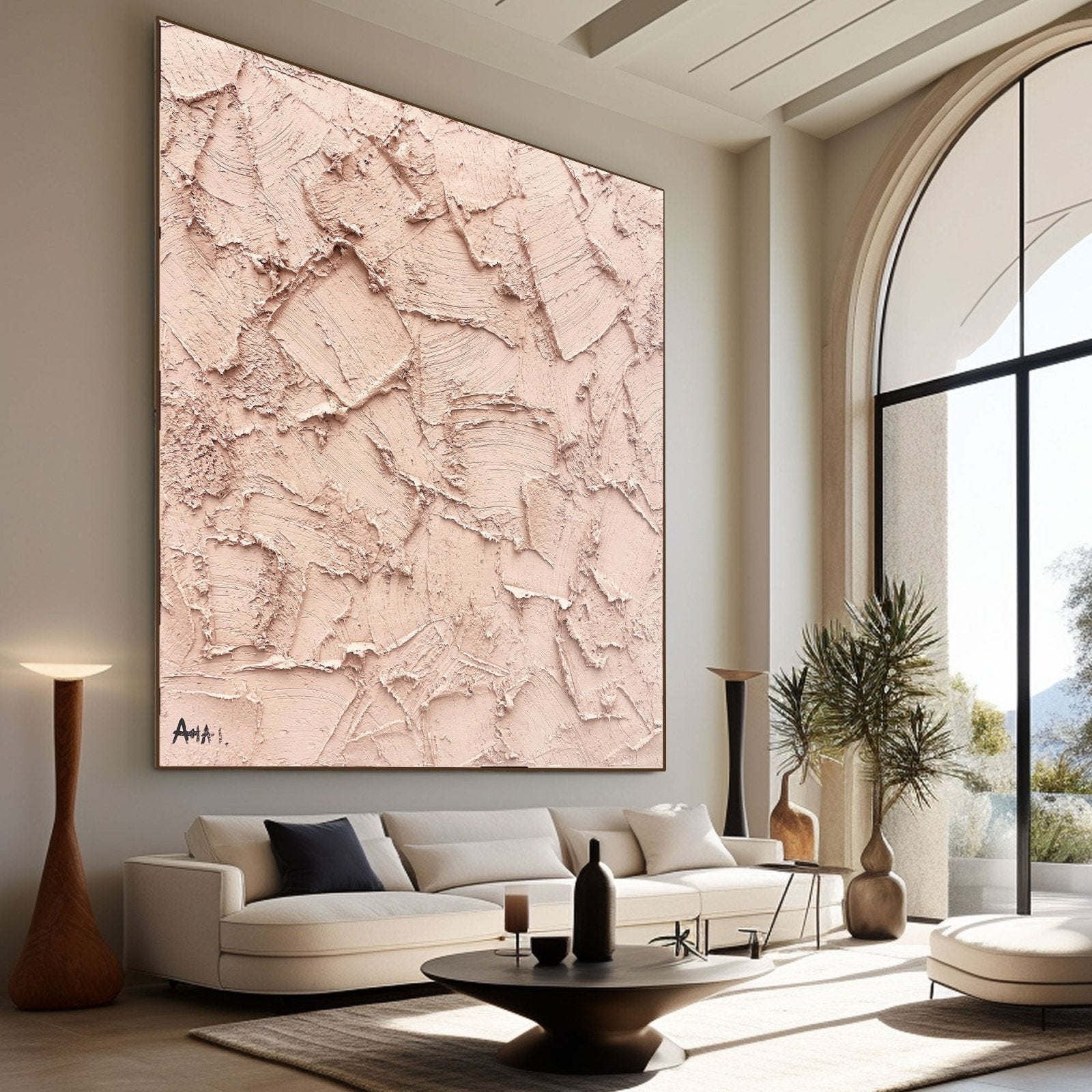 Abstract Painting "Texturální Poetika” - nukeart