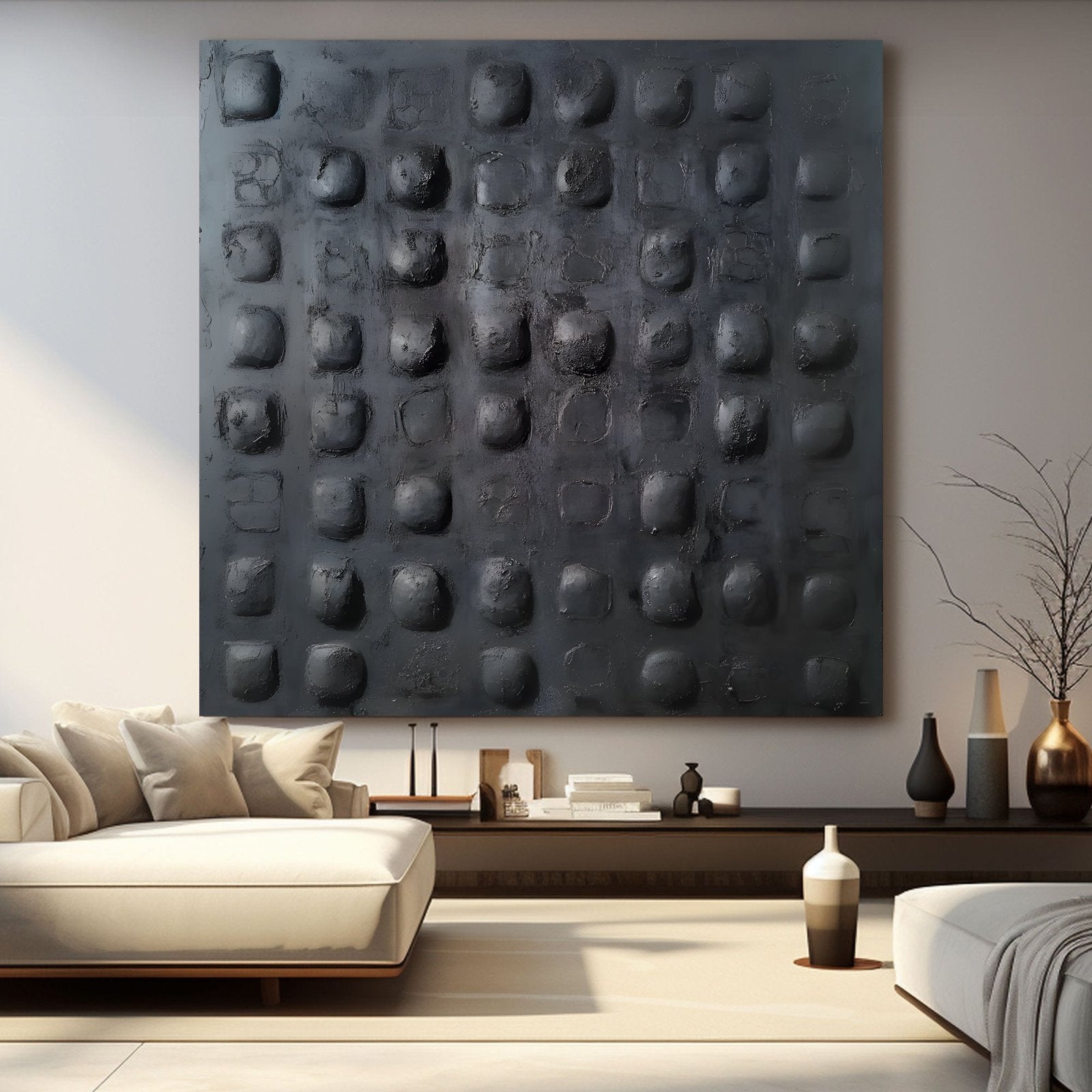 Abstract Painting "Texturas Industriales” - nukeart