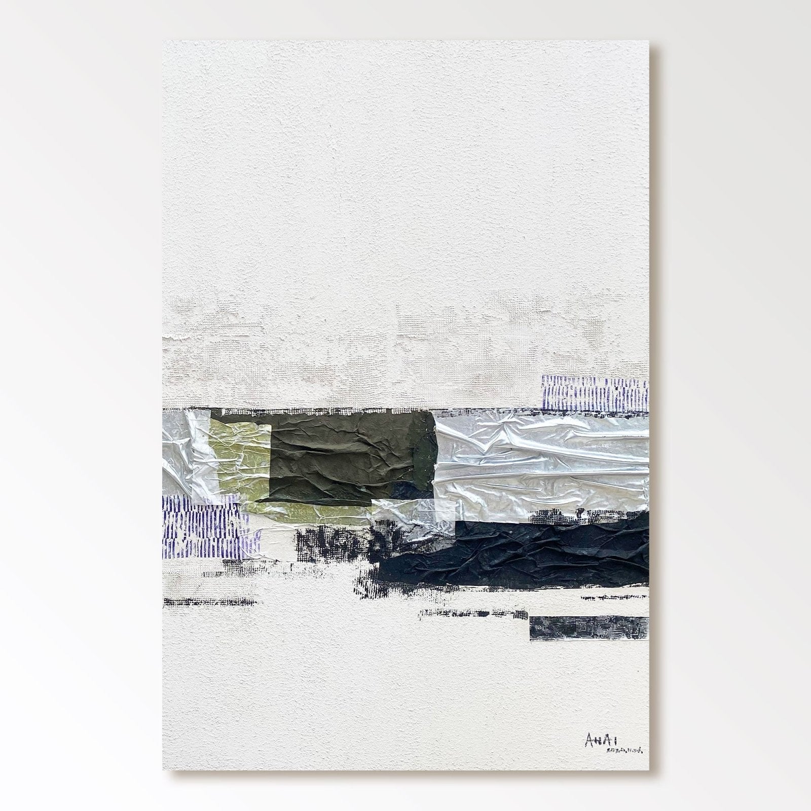 Abstract Painting "Texturas Sobrepuestas” - nukeart