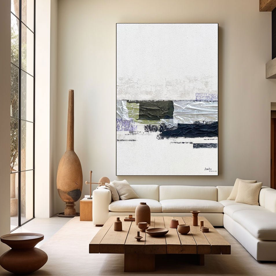 Abstract Painting "Texturas Sobrepuestas” - nukeart