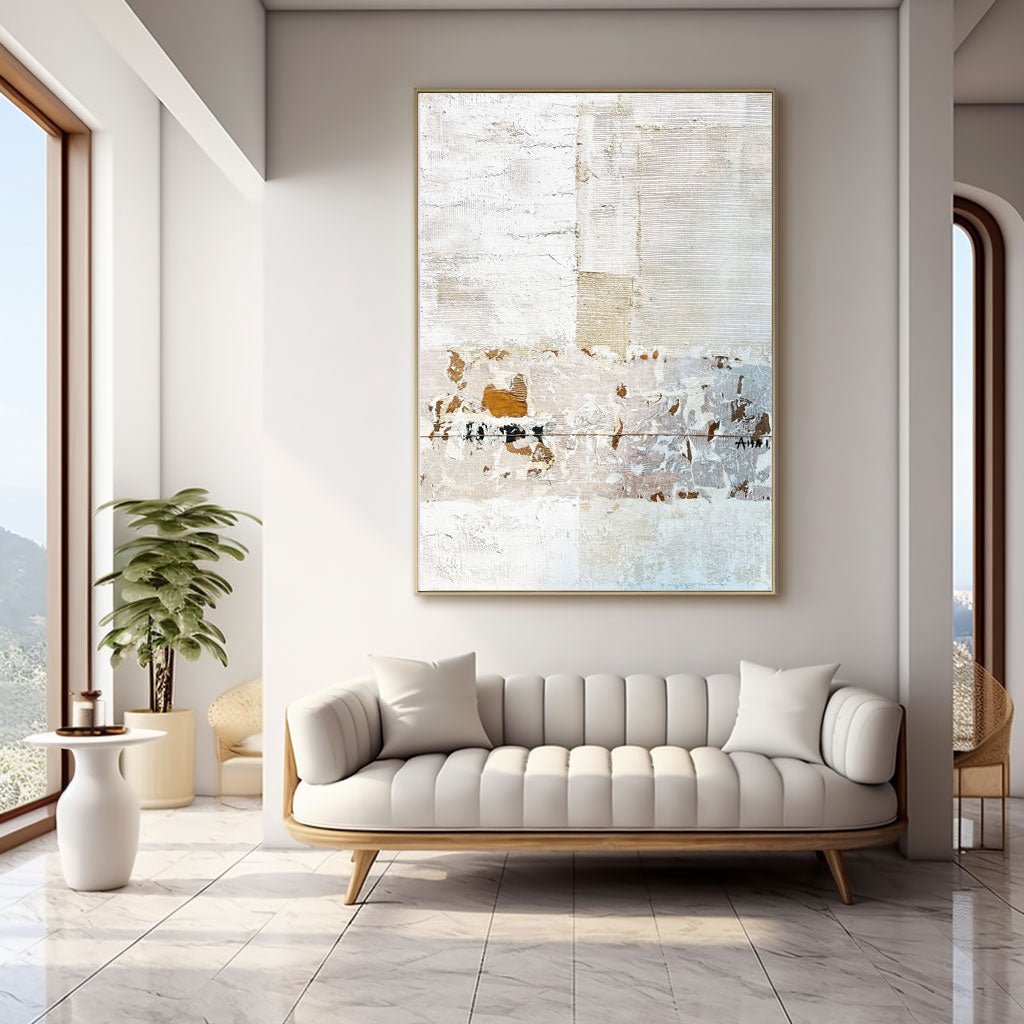 Abstract Painting "Tonerna's Sammanhang” - nukeart