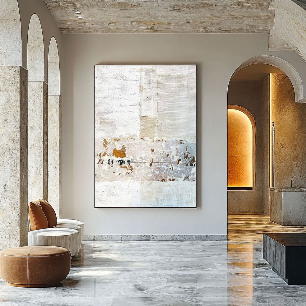 Abstract Painting "Tonerna's Sammanhang” - nukeart