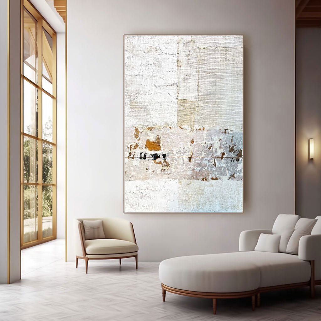 Abstract Painting "Tonerna's Sammanhang” - nukeart