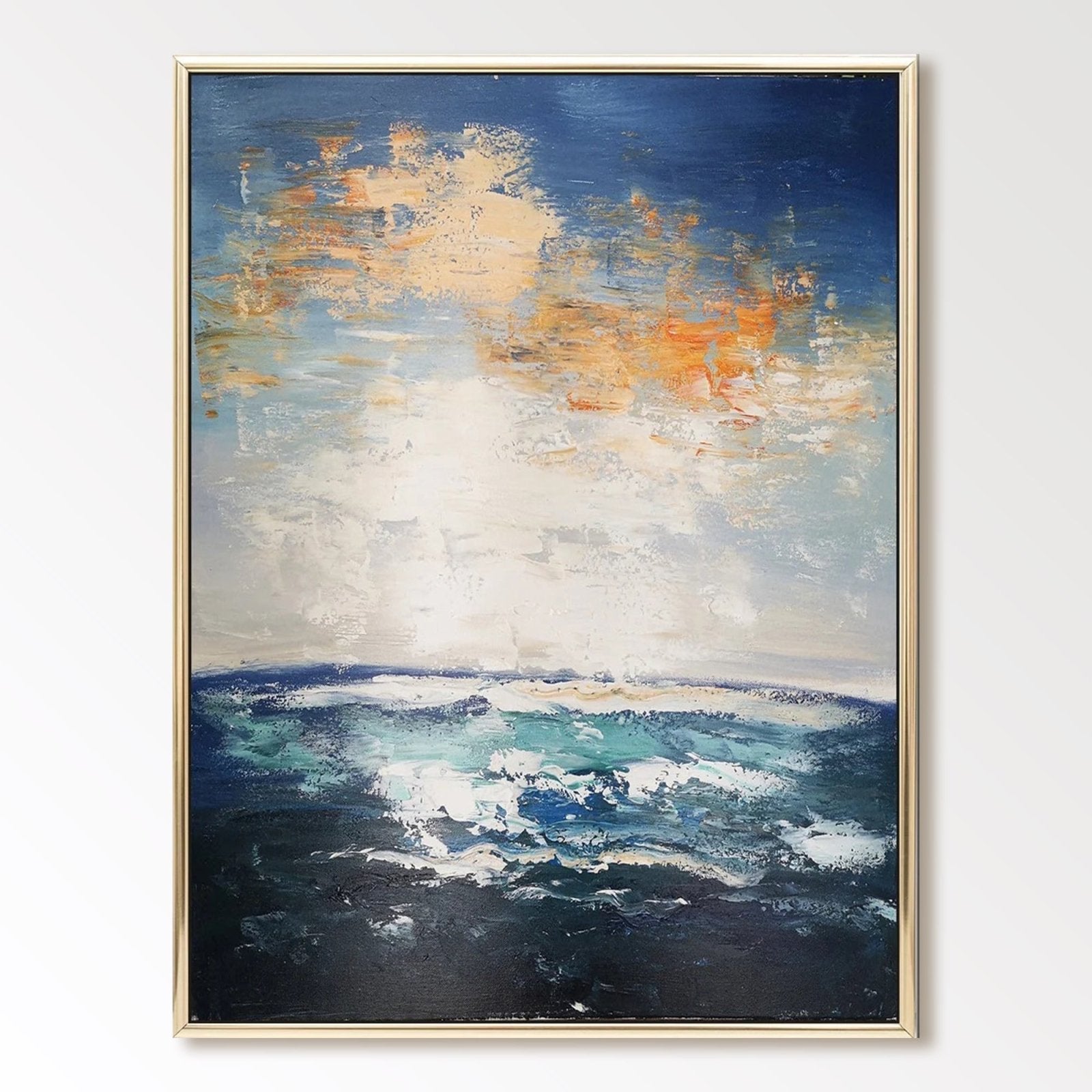Abstract Painting "Tonn Solais” - nukeart