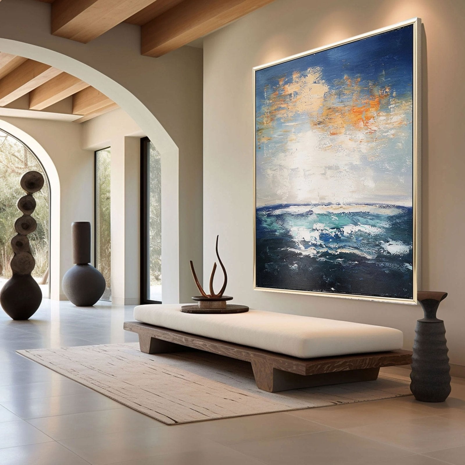 Abstract Painting "Tonn Solais” - nukeart