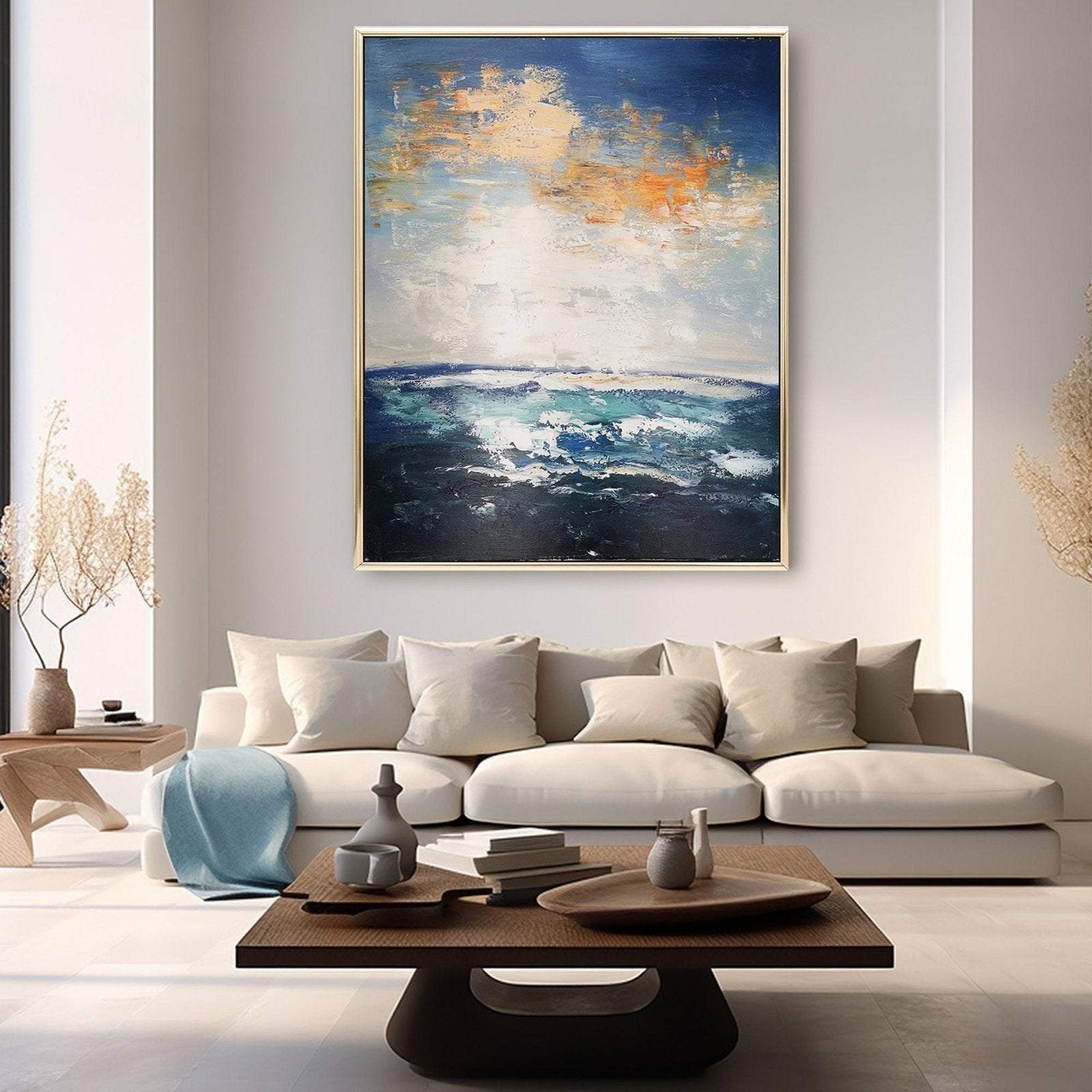 Abstract Painting "Tonn Solais” - nukeart