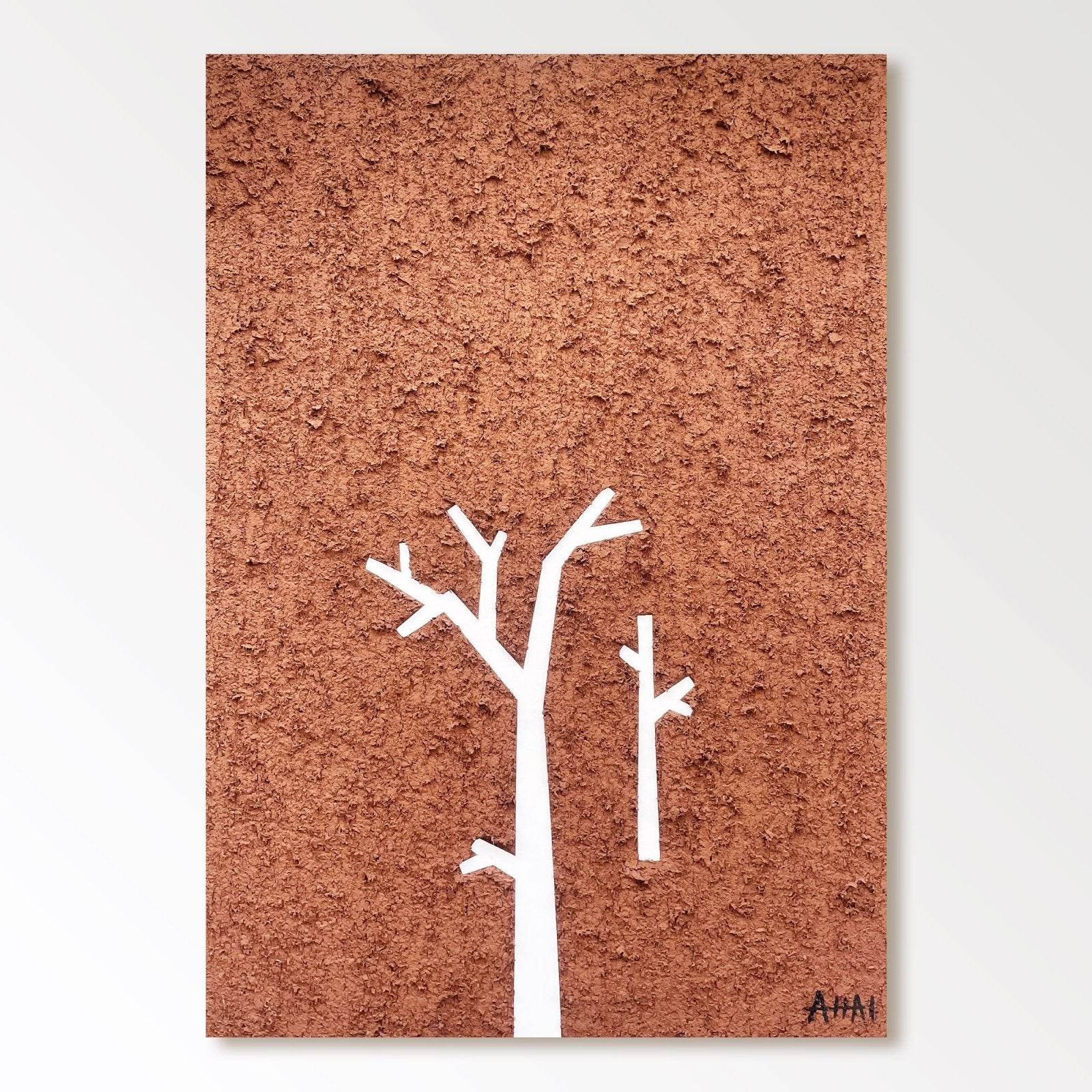Abstract Painting "Trädets Enskildhet” - nukeart