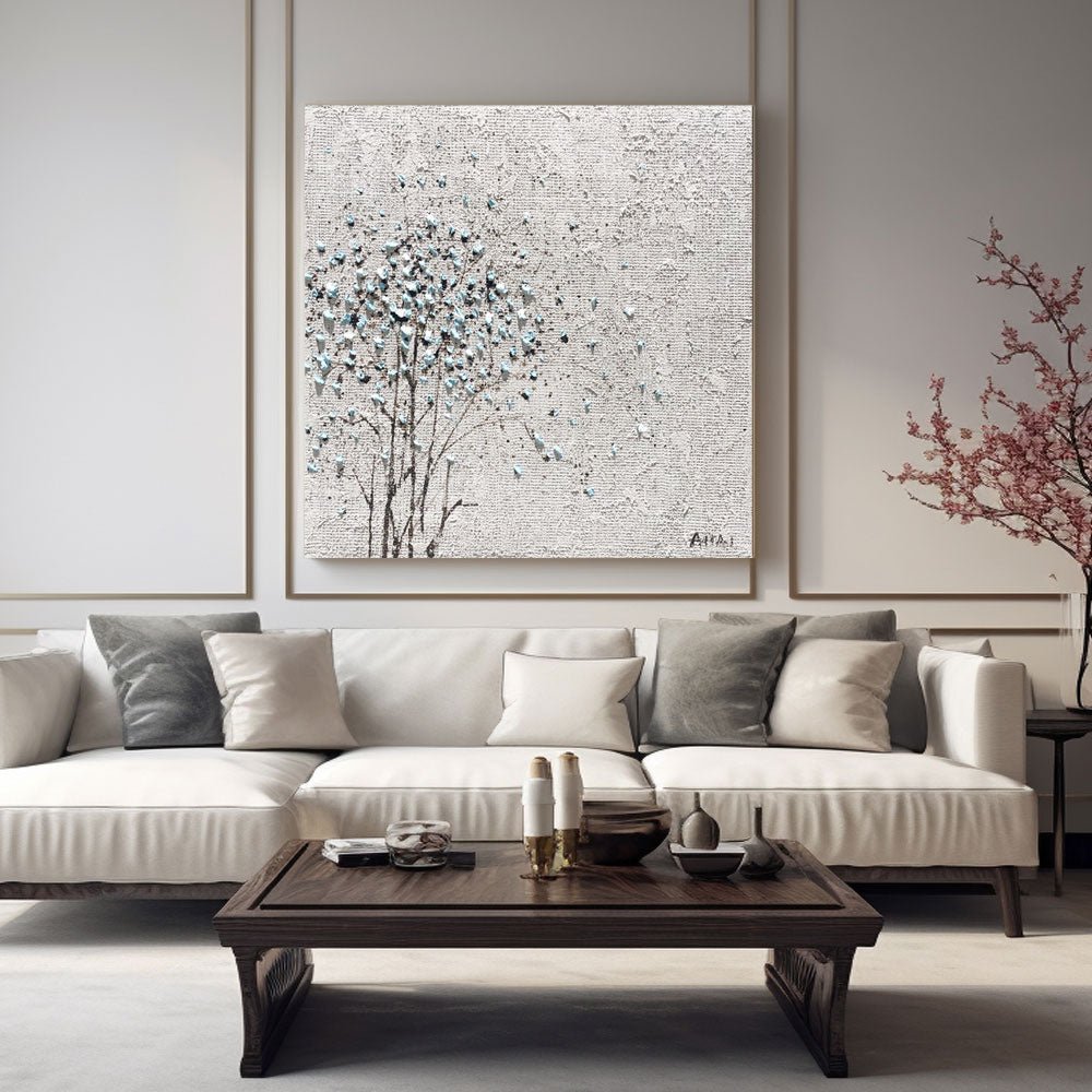 Abstract Painting "Trädets Glimt” - nukeart