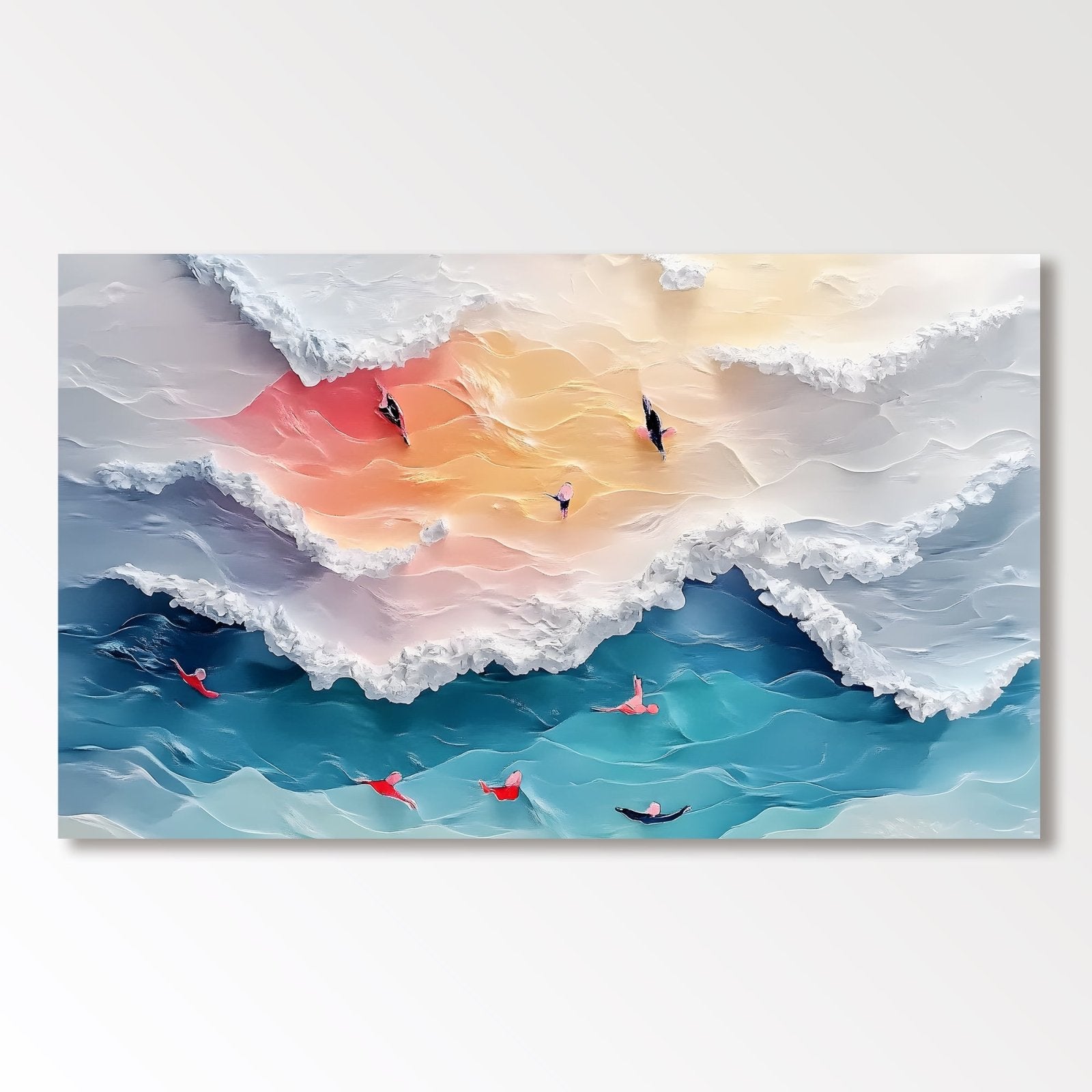 Abstract Painting "Transición" - nukeart