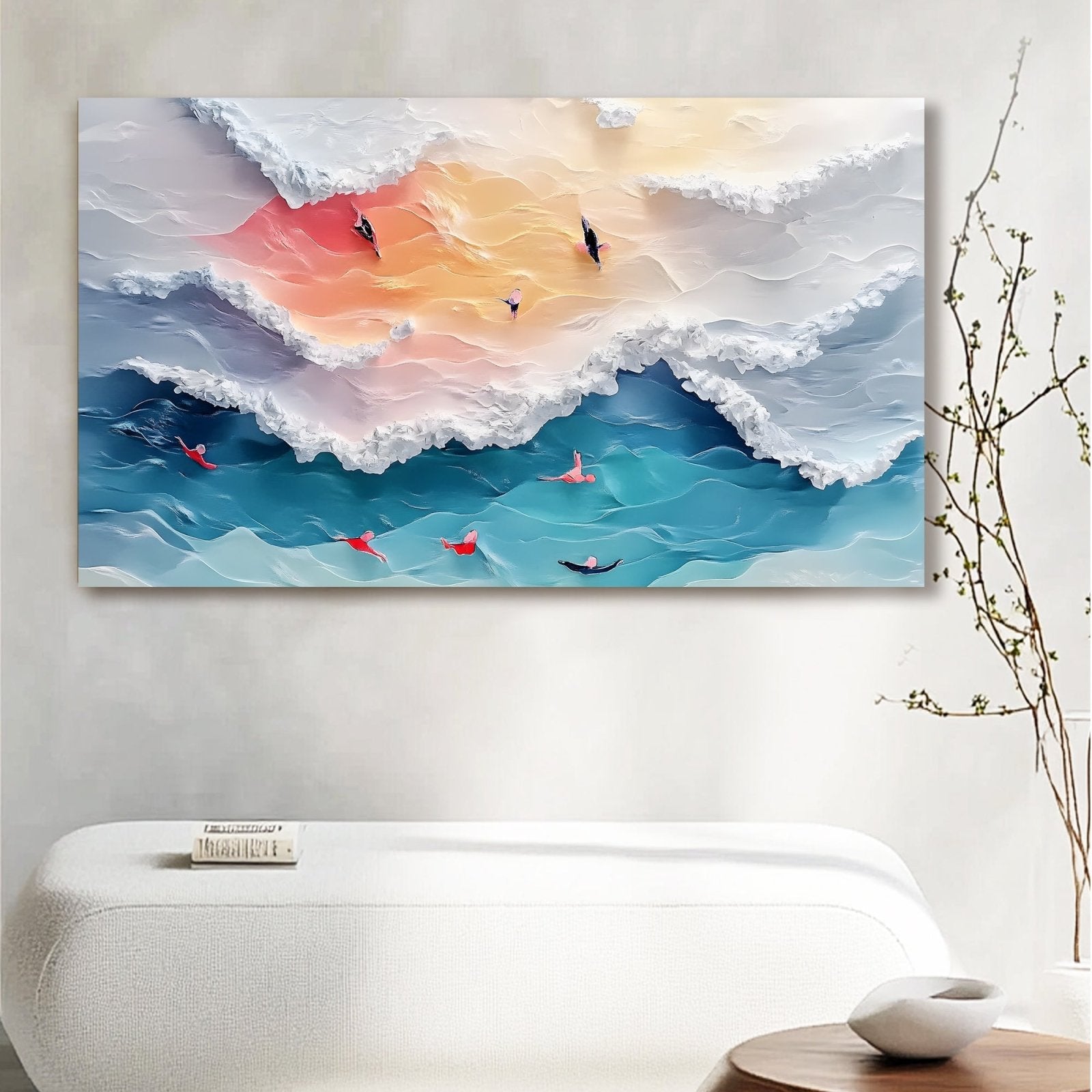 Abstract Painting "Transición" - nukeart