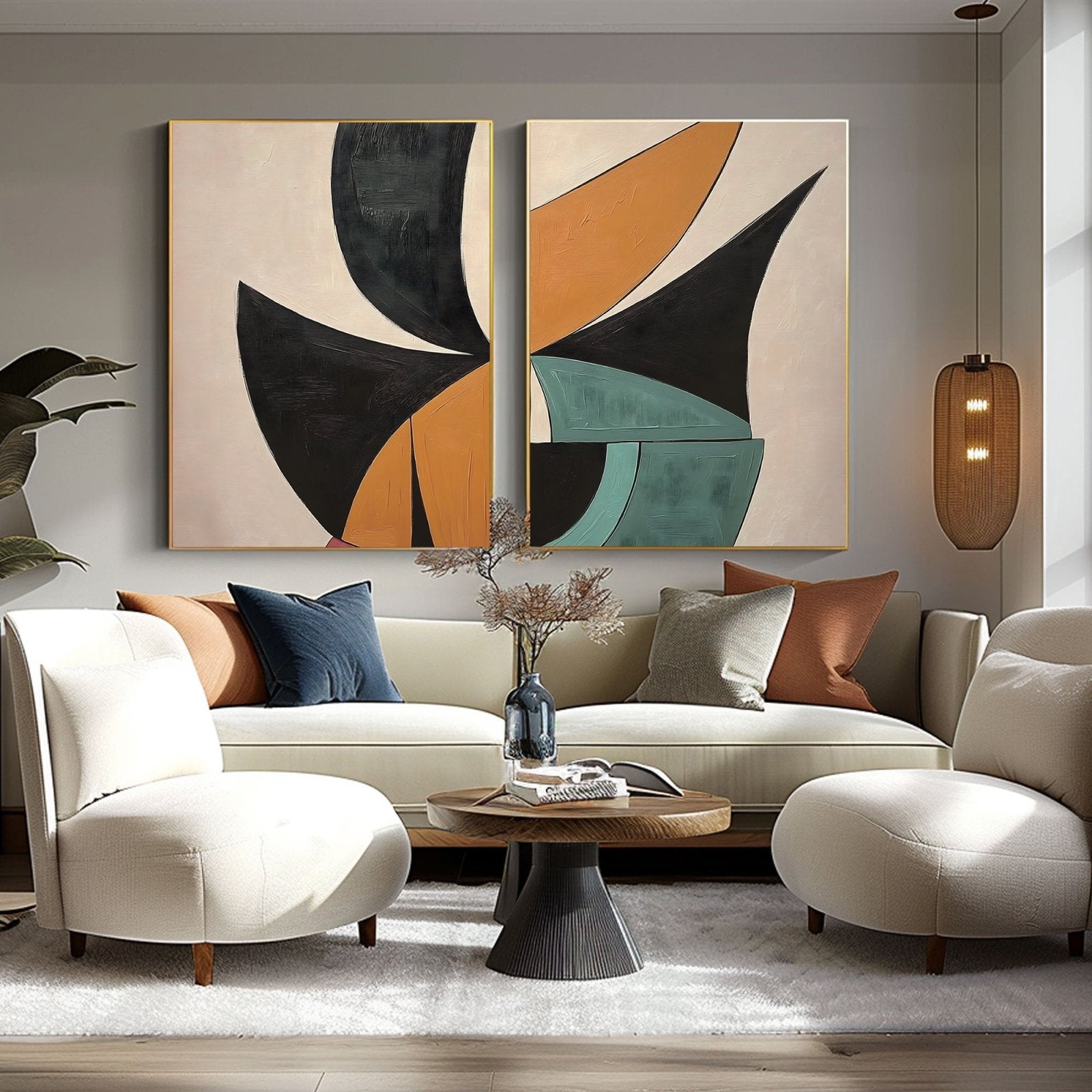 Abstract Painting "Unidad” - nukeart