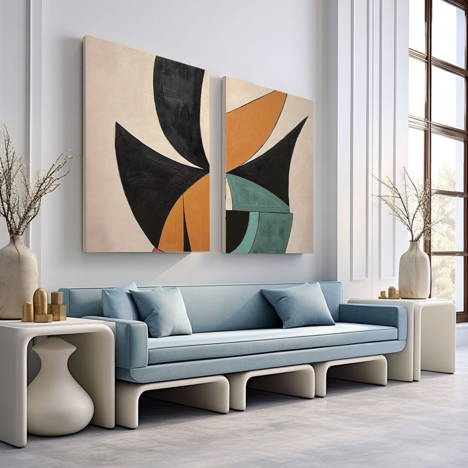 Abstract Painting "Unidad” - nukeart
