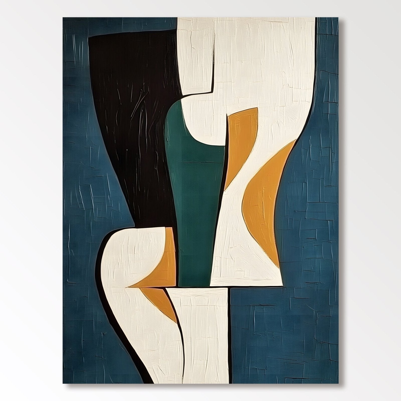 Abstract Painting "Unidad de Contrastes" - nukeart