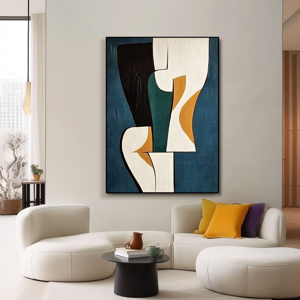 Abstract Painting "Unidad de Contrastes" - nukeart
