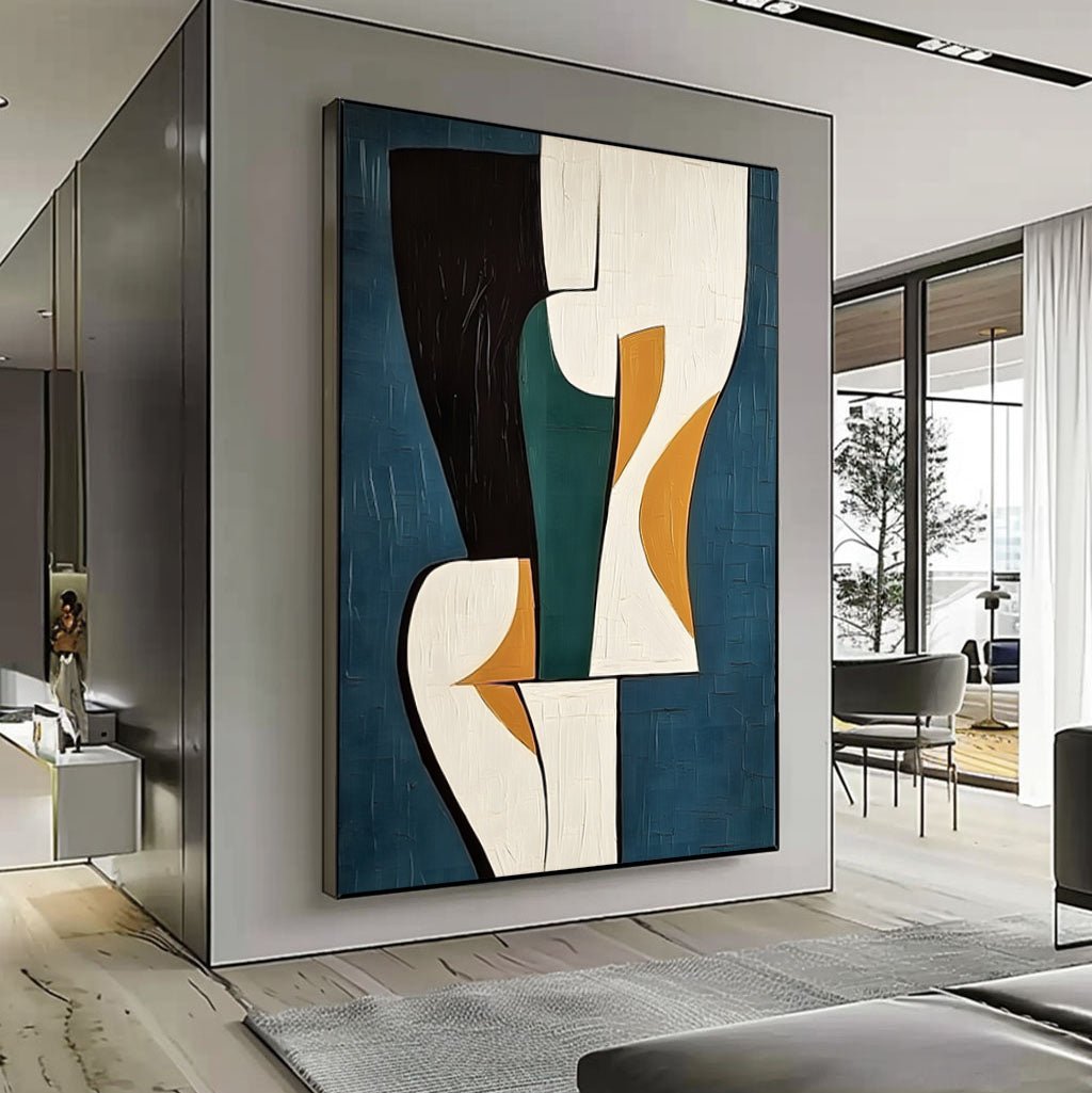Abstract Painting "Unidad de Contrastes" - nukeart