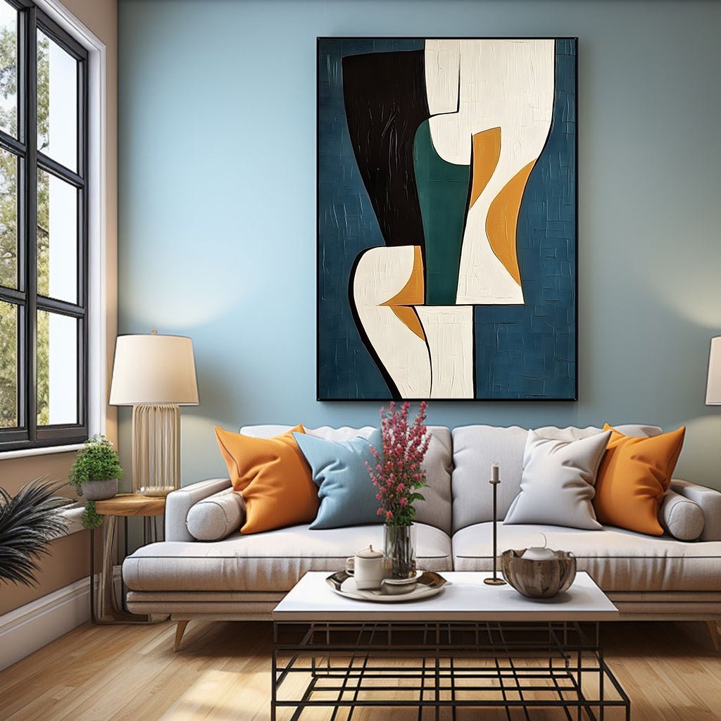 Abstract Painting "Unidad de Contrastes" - nukeart