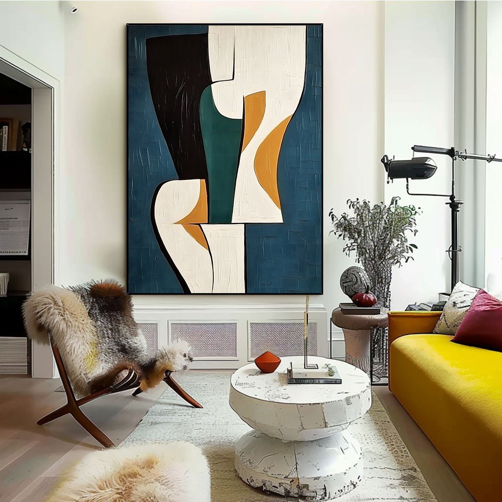 Abstract Painting "Unidad de Contrastes" - nukeart