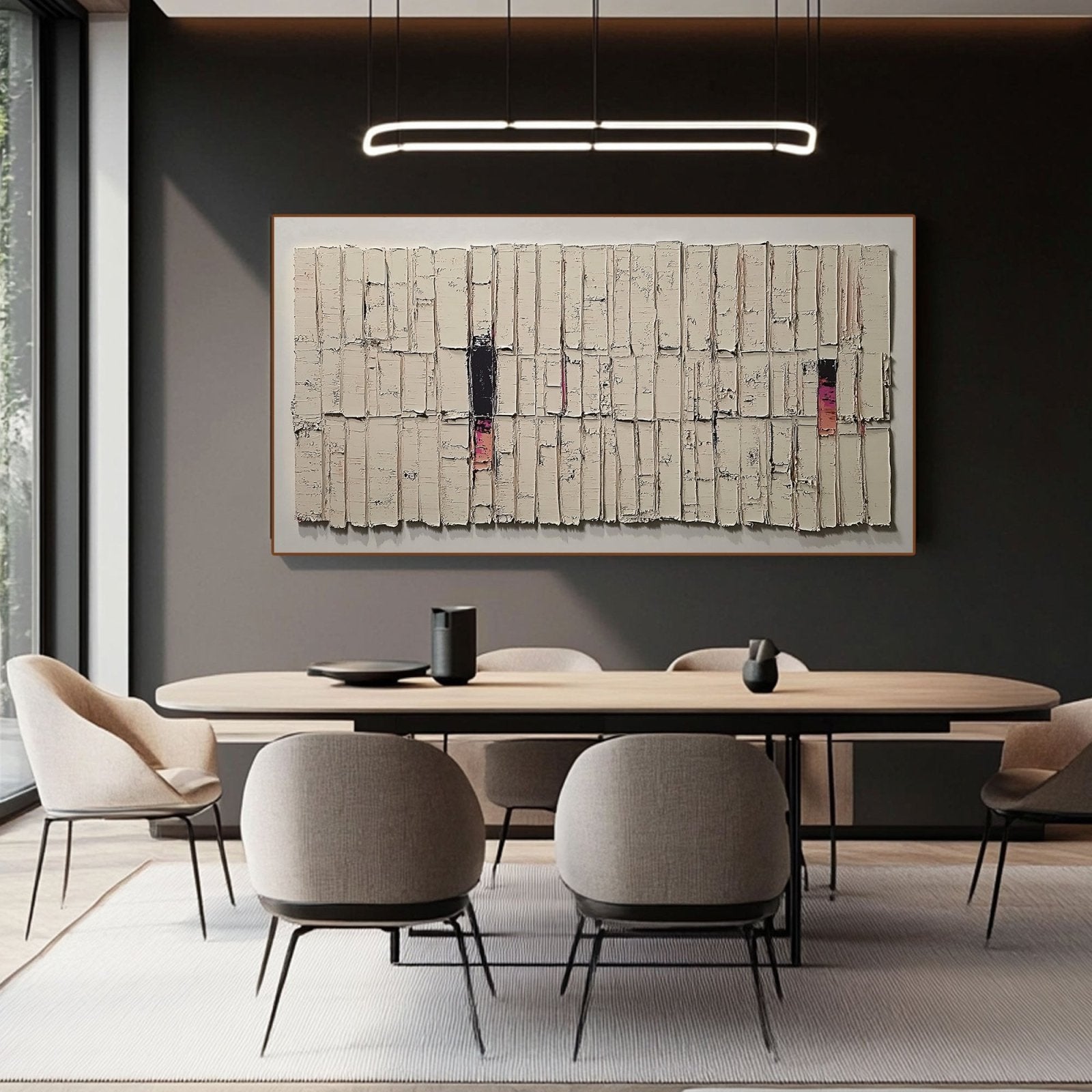Abstract Painting "Uniformidad Interrumpida" - nukeart
