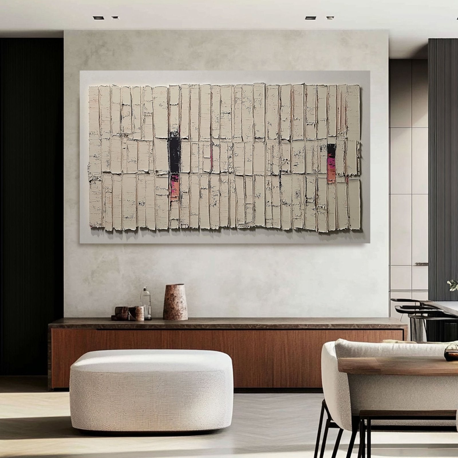 Abstract Painting "Uniformidad Interrumpida" - nukeart