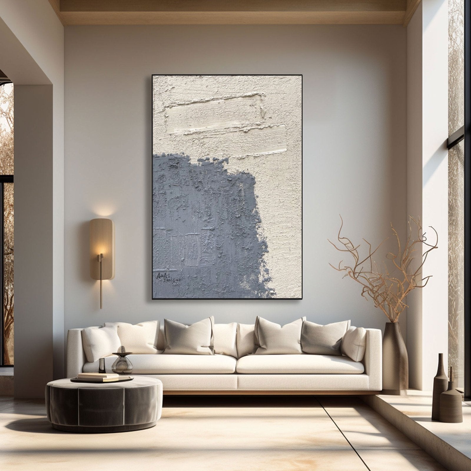 Abstract Painting "Unión de Texturas” - nukeart
