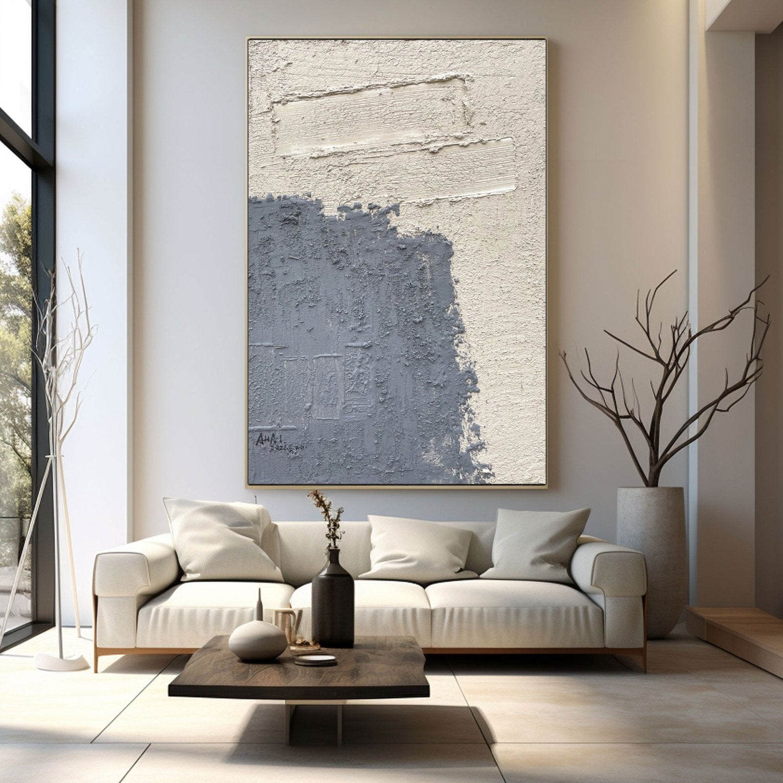 Abstract Painting "Unión de Texturas” - nukeart