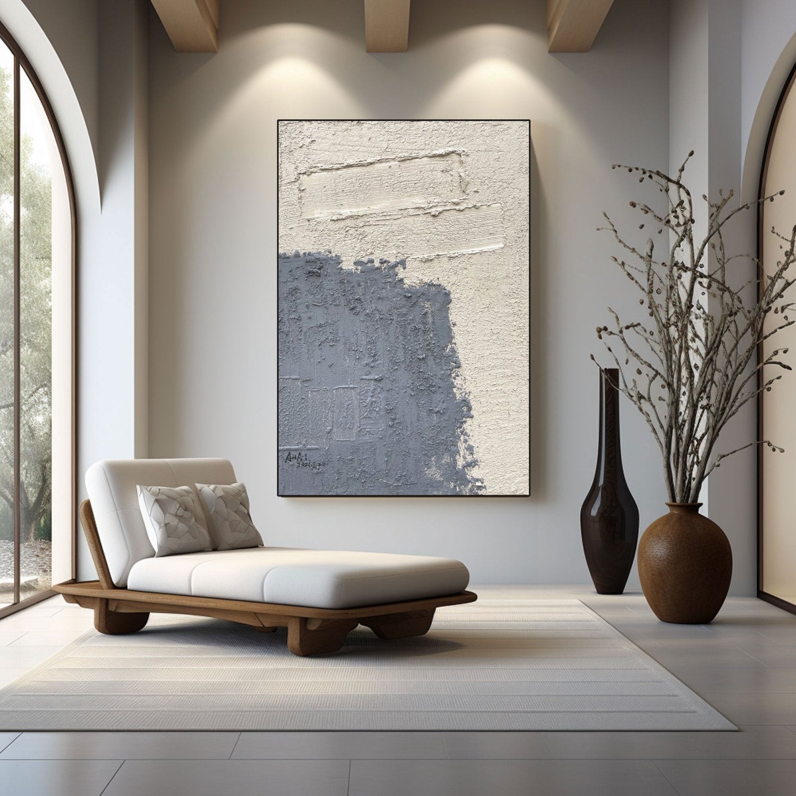 Abstract Painting "Unión de Texturas” - nukeart