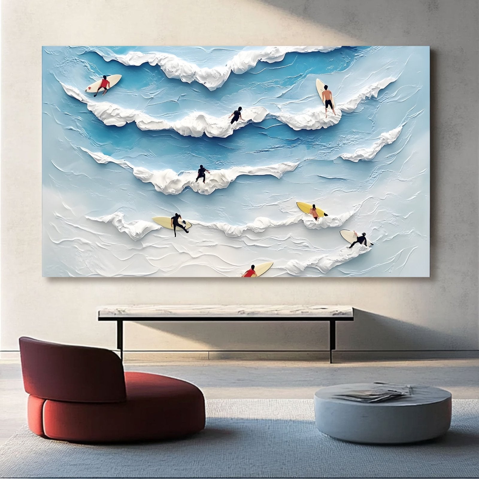 Abstract Painting "Valentía" - nukeart