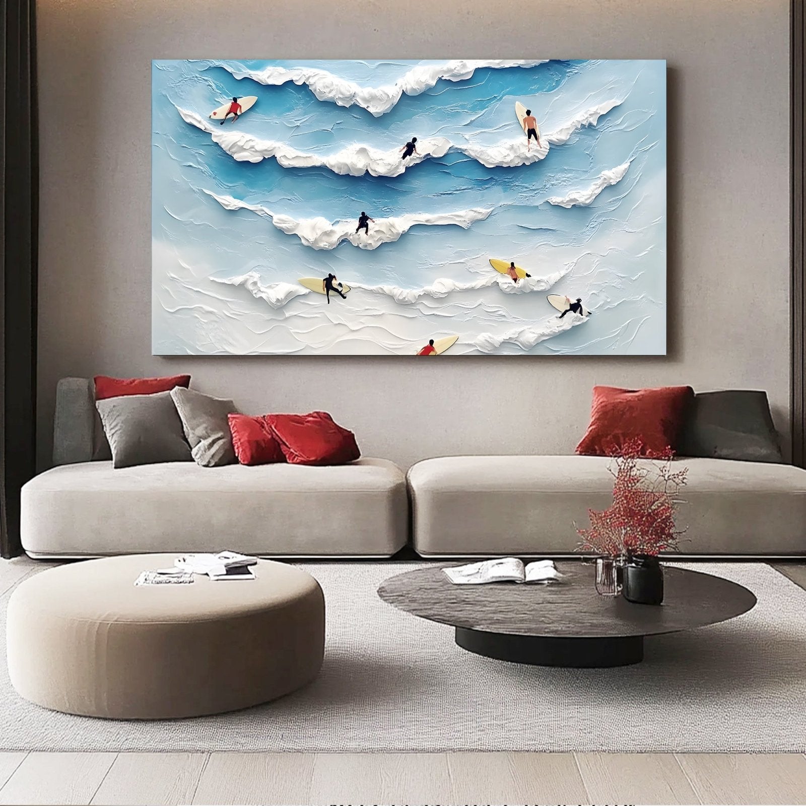 Abstract Painting "Valentía" - nukeart
