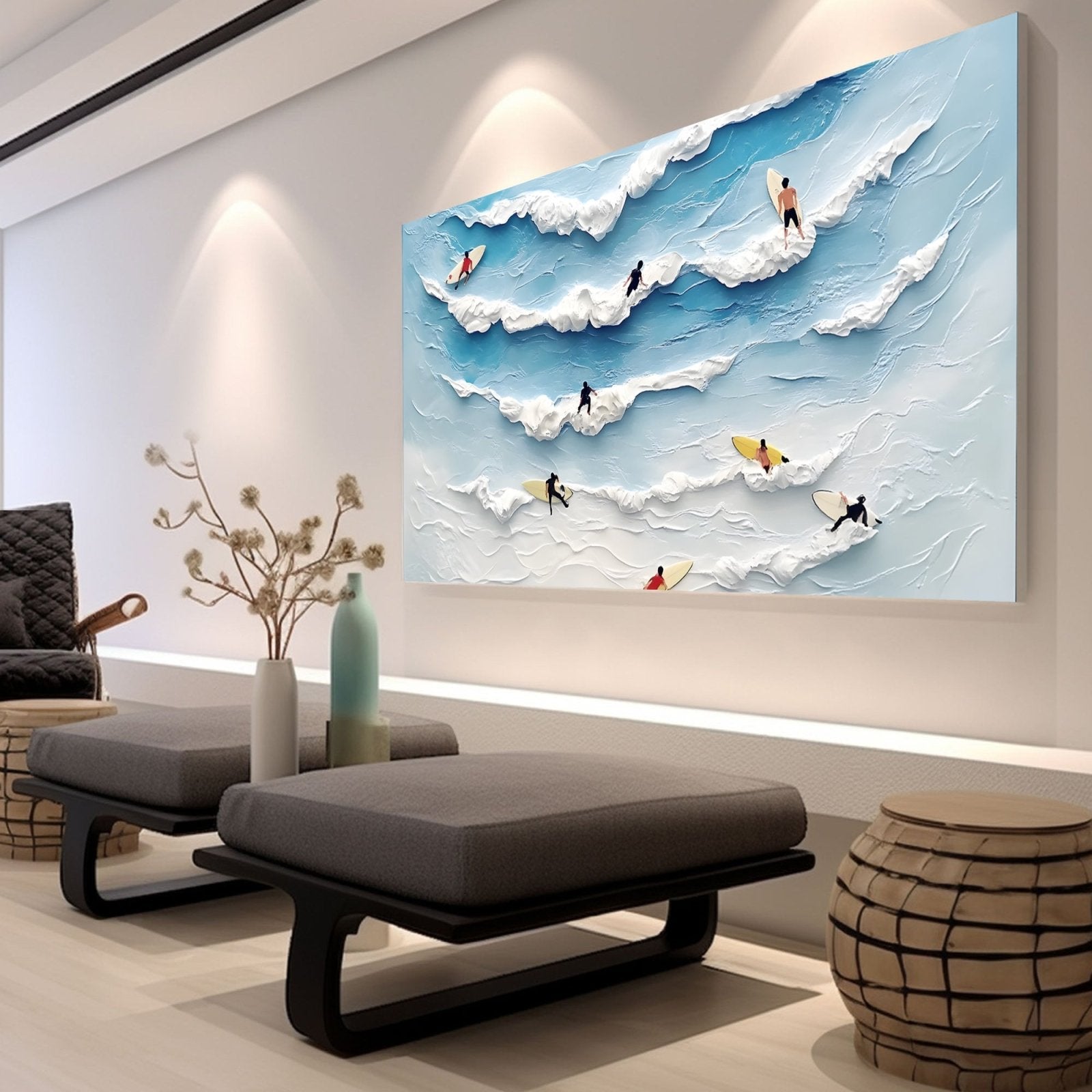 Abstract Painting "Valentía" - nukeart