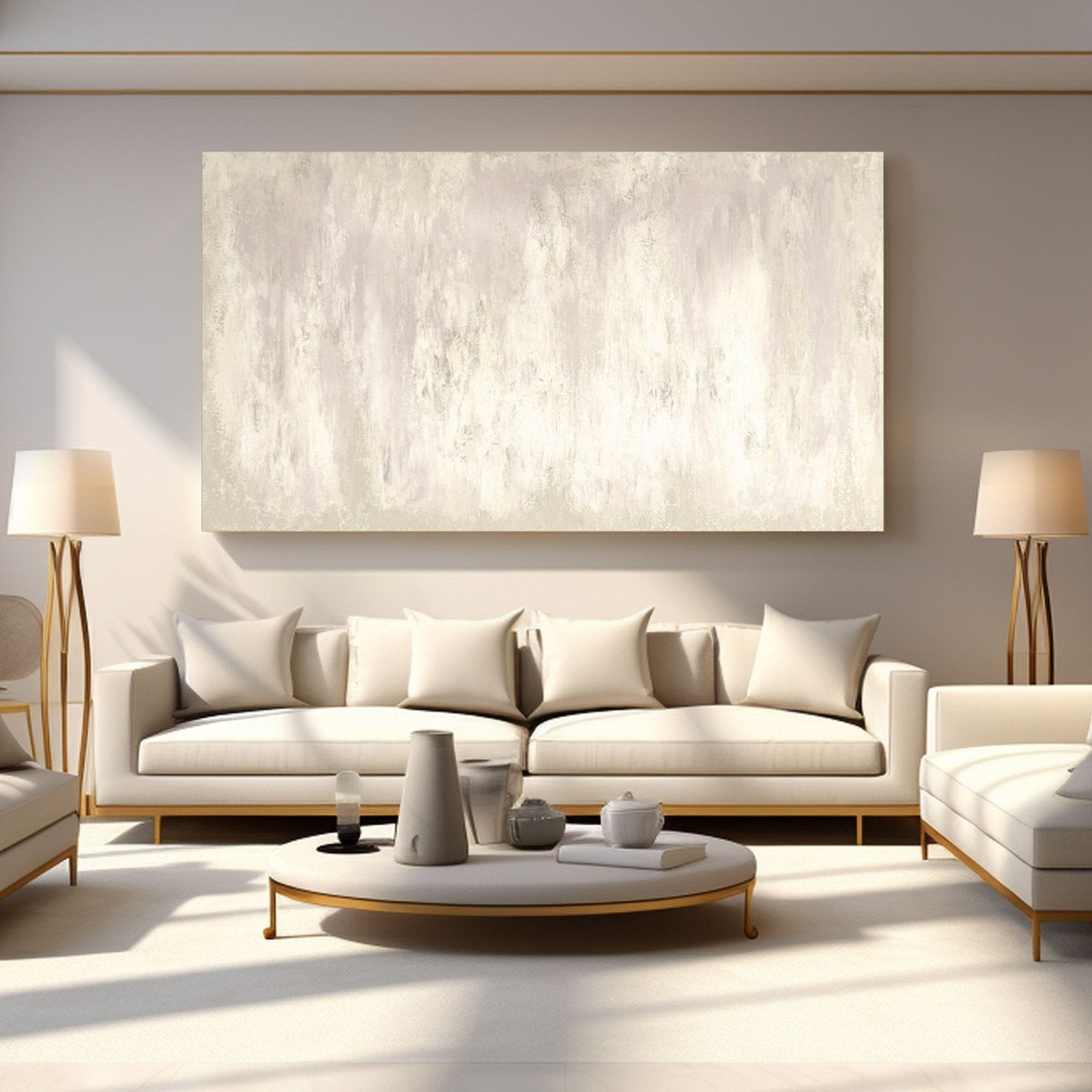 Abstract Painting "Vervaagde Herinnering" - nukeart