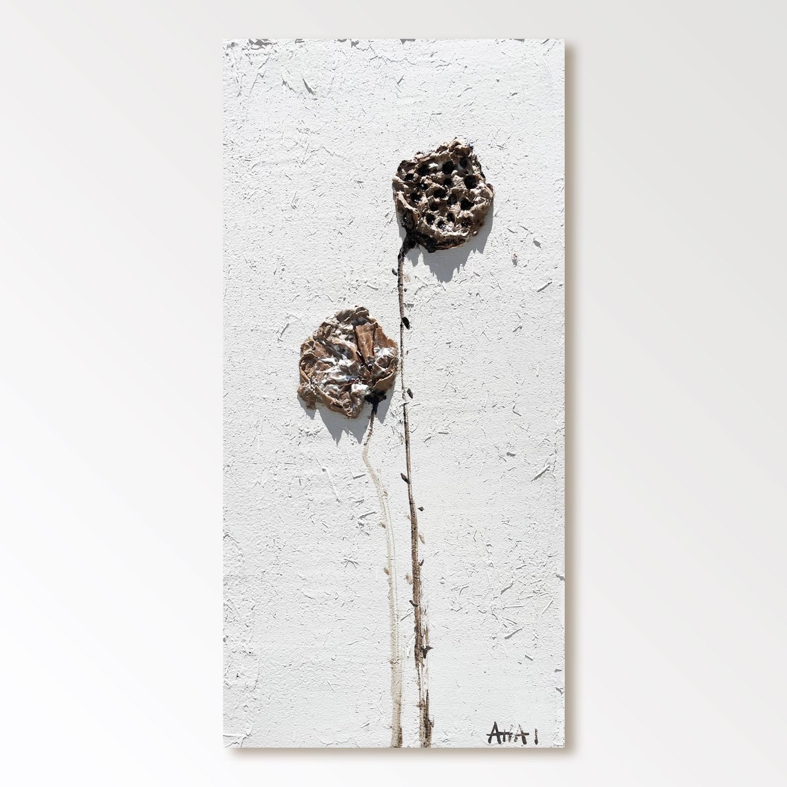 Abstract Painting "Zapomenuté Květiny" - nukeart