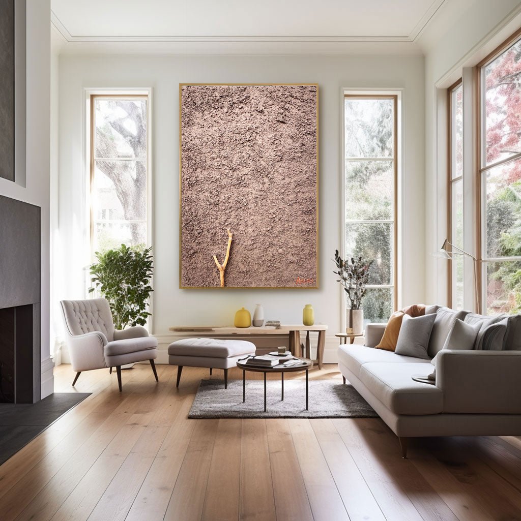 Abstract Painting "Zárodek Naděje” - nukeart