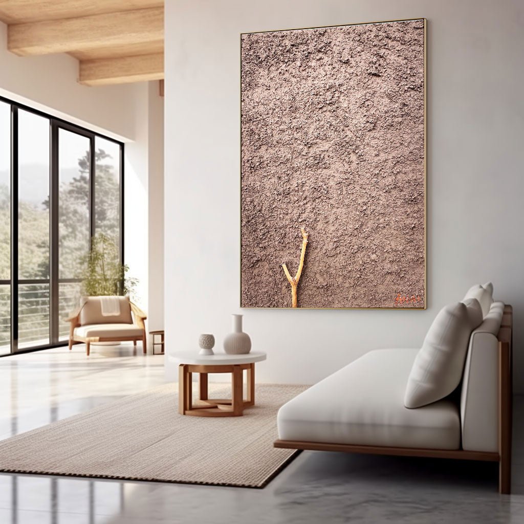 Abstract Painting "Zárodek Naděje” - nukeart