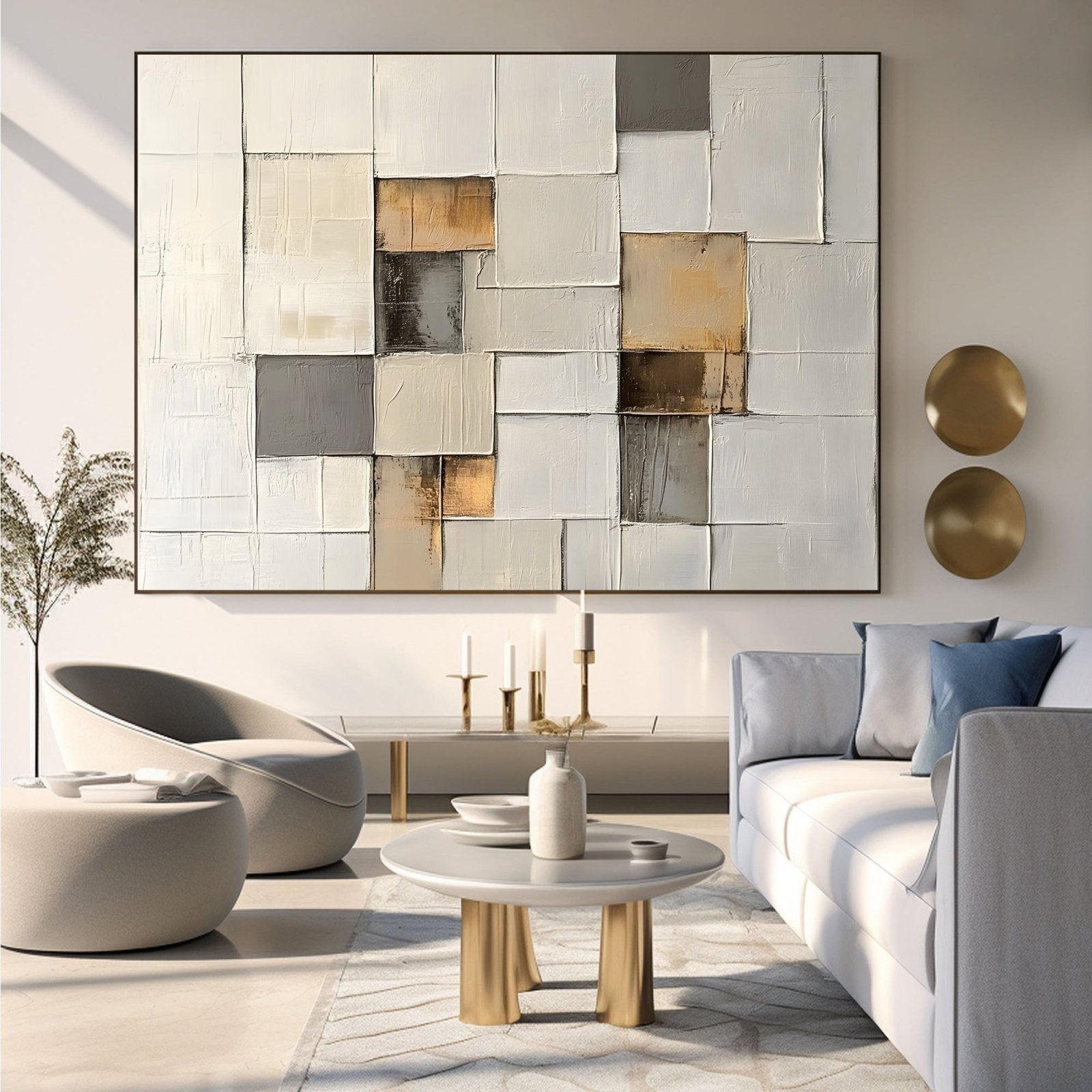 Abstract Painting "Zróżnicowanie Harmonii" - nukeart