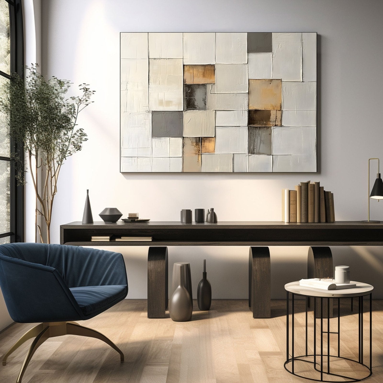 Abstract Painting "Zróżnicowanie Harmonii" - nukeart