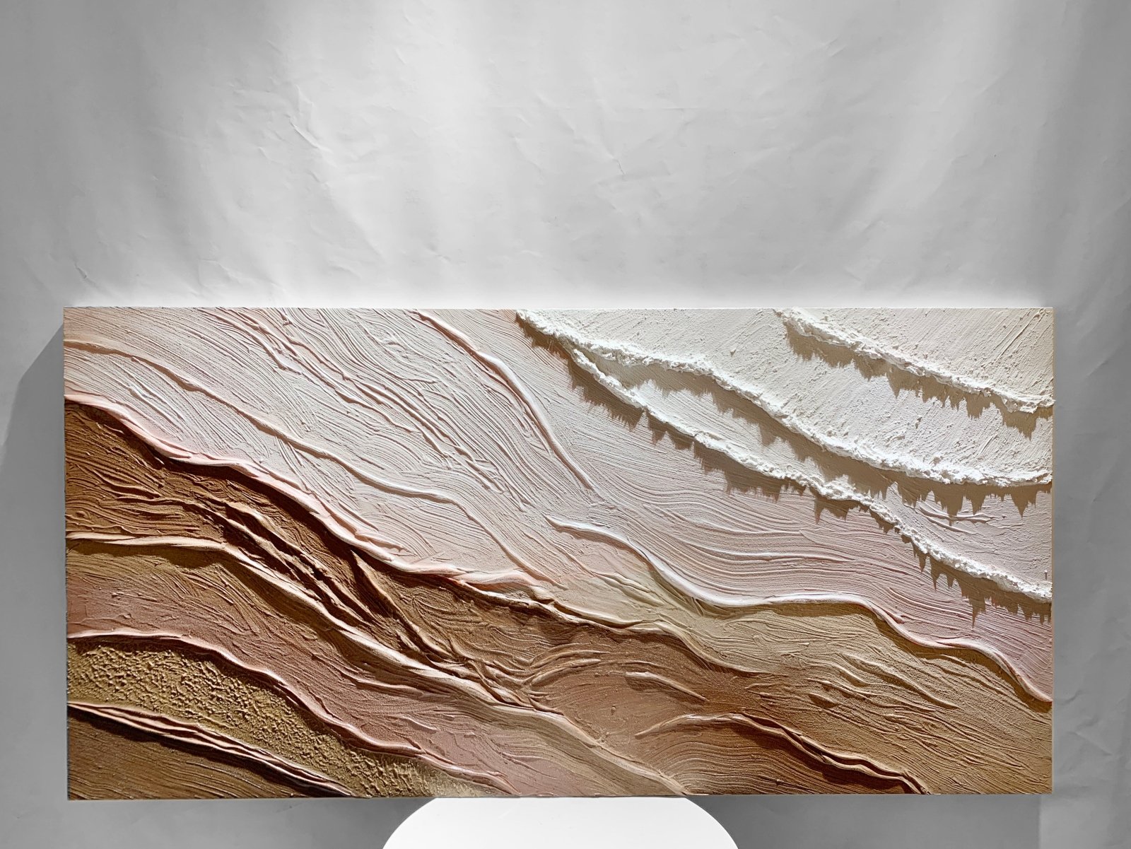 Plaster Painting "Desert Mirage" - nukeart