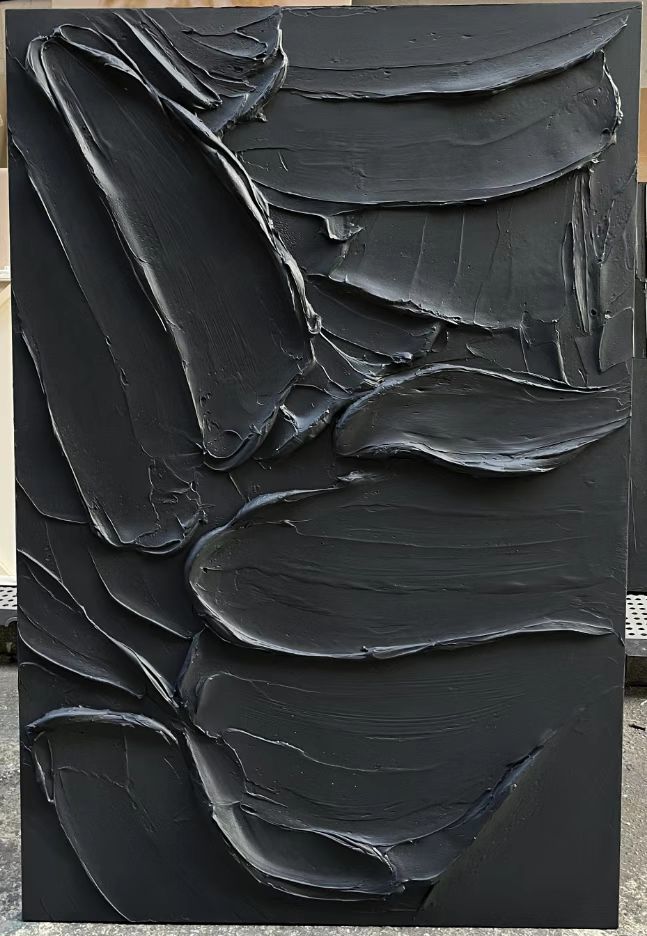 Plaster Painting "Formes en Relief" - nukeart